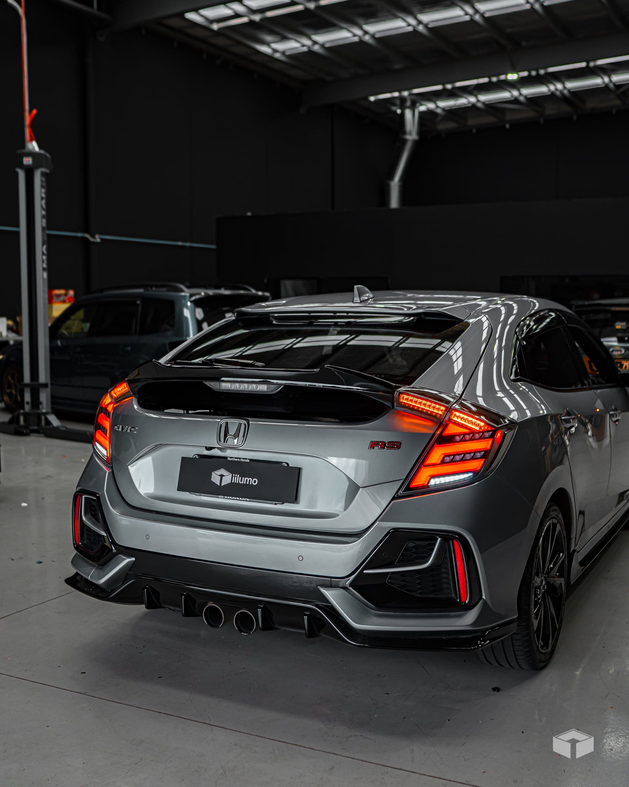 2017-2021 HONDA CIVIC HATCH V2 SEQUENTIAL LED TAIL LIGHTS