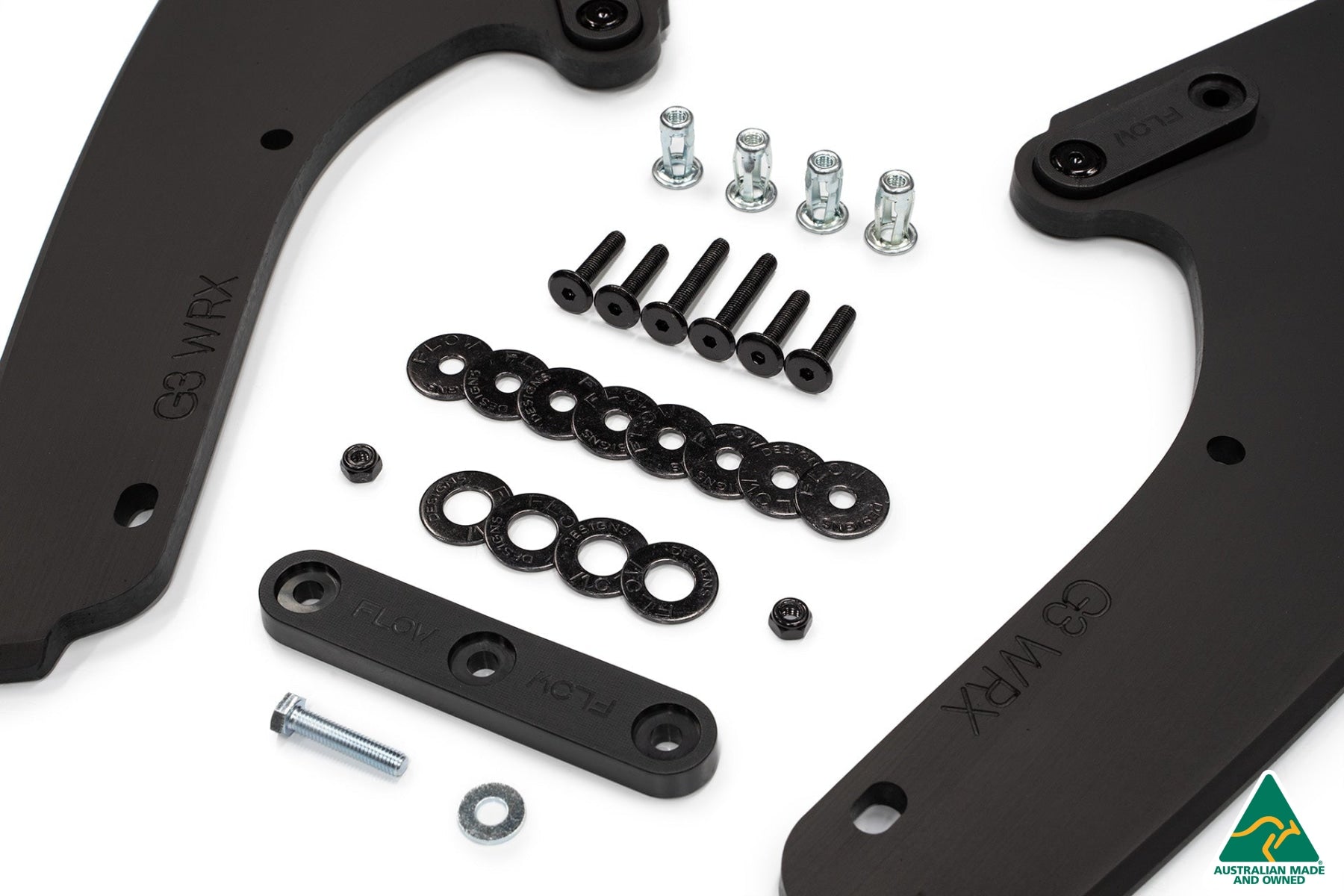 Flow Designs Impreza WRX / STI G3 Hatch (FL) Rear Spats (Pair) - iilumolab