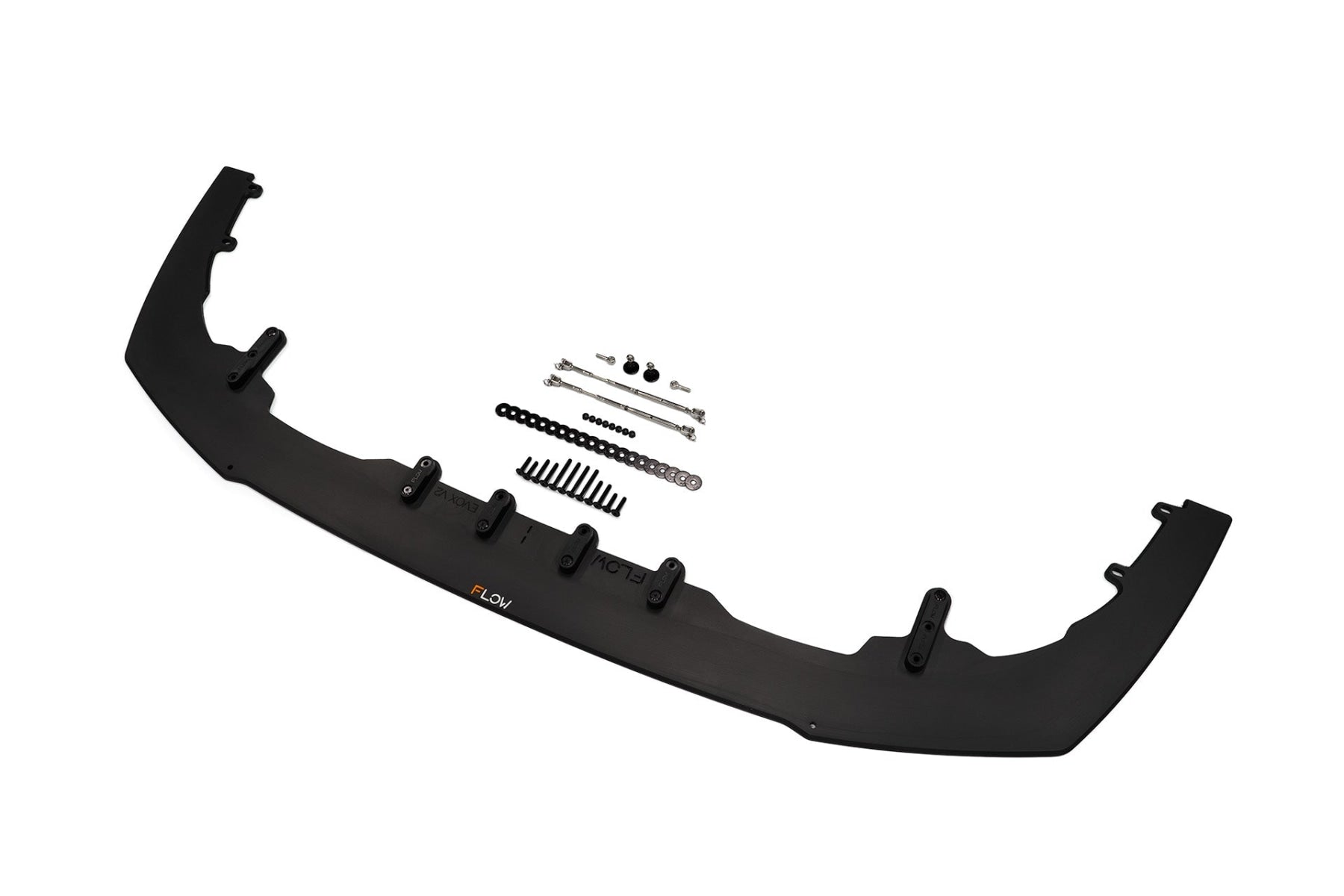 Flow Designs Lancer Evolution X Front Lip Splitter V2 - iilumolab