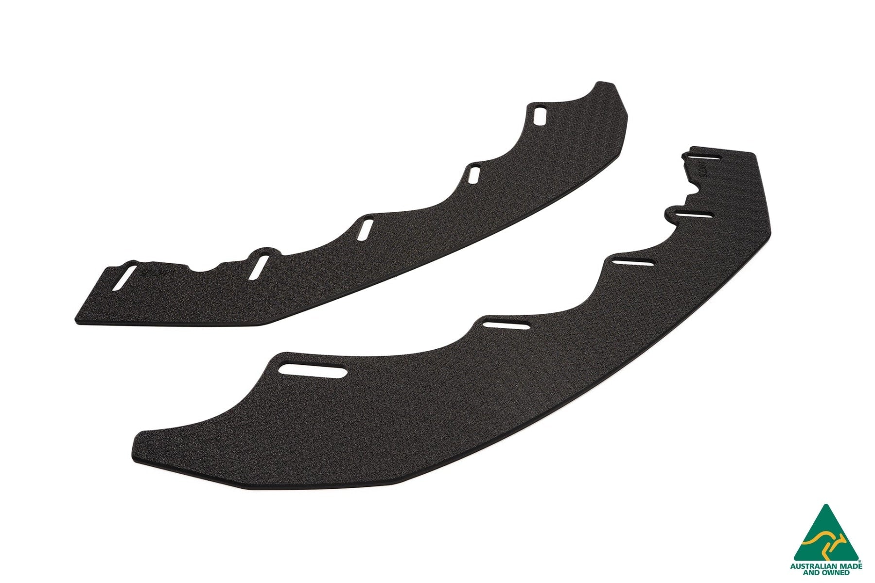 Flow Designs MK7.5 Golf R Wagon Front Lip Splitter Extensions (Pair) - iilumolab