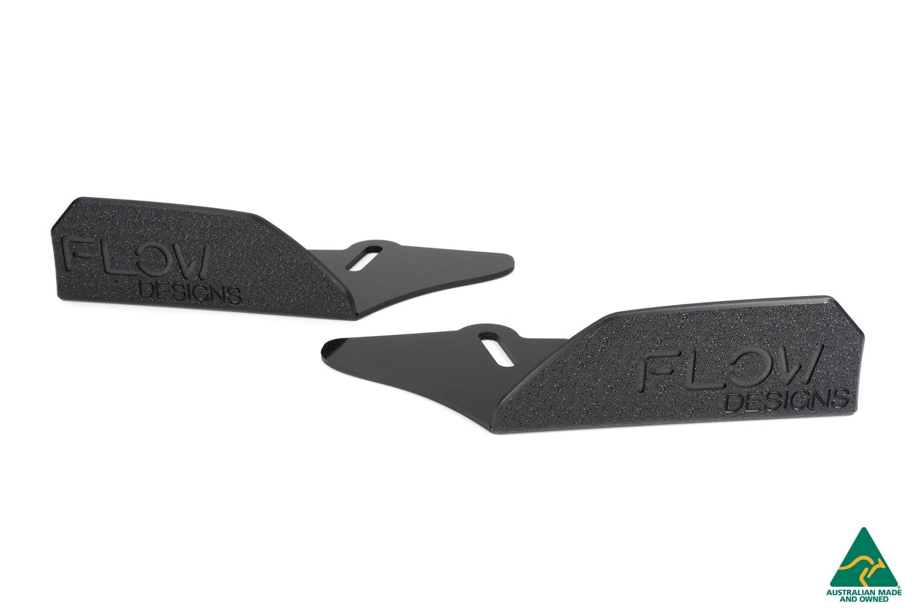 Flow Designs MK7.5 Golf R Wagon Front Lip Splitter Winglets (Pair) - iilumolab