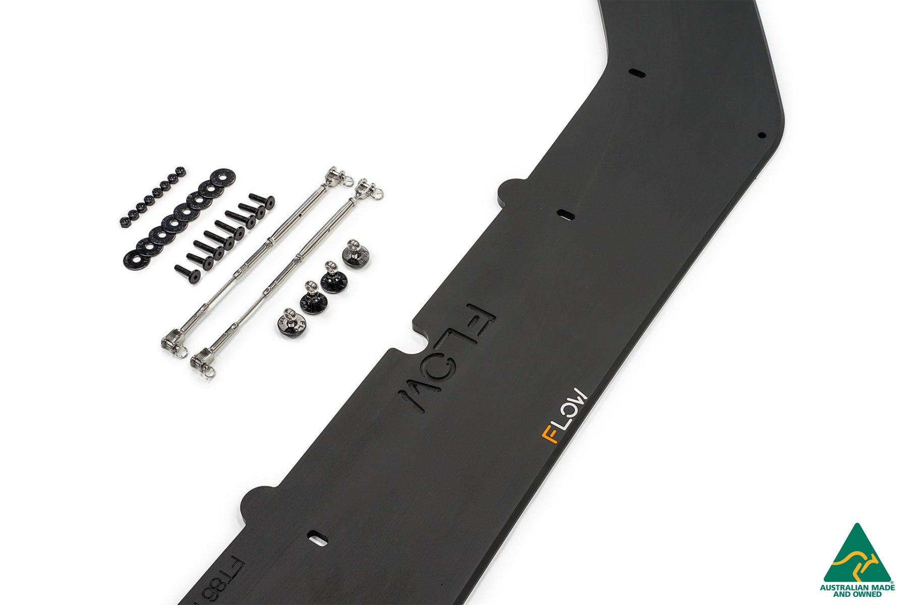 Flow Designs Toyota 86 (GT86/FT86) Front Lip Splitter V2 (With Support Rods) - iilumolab