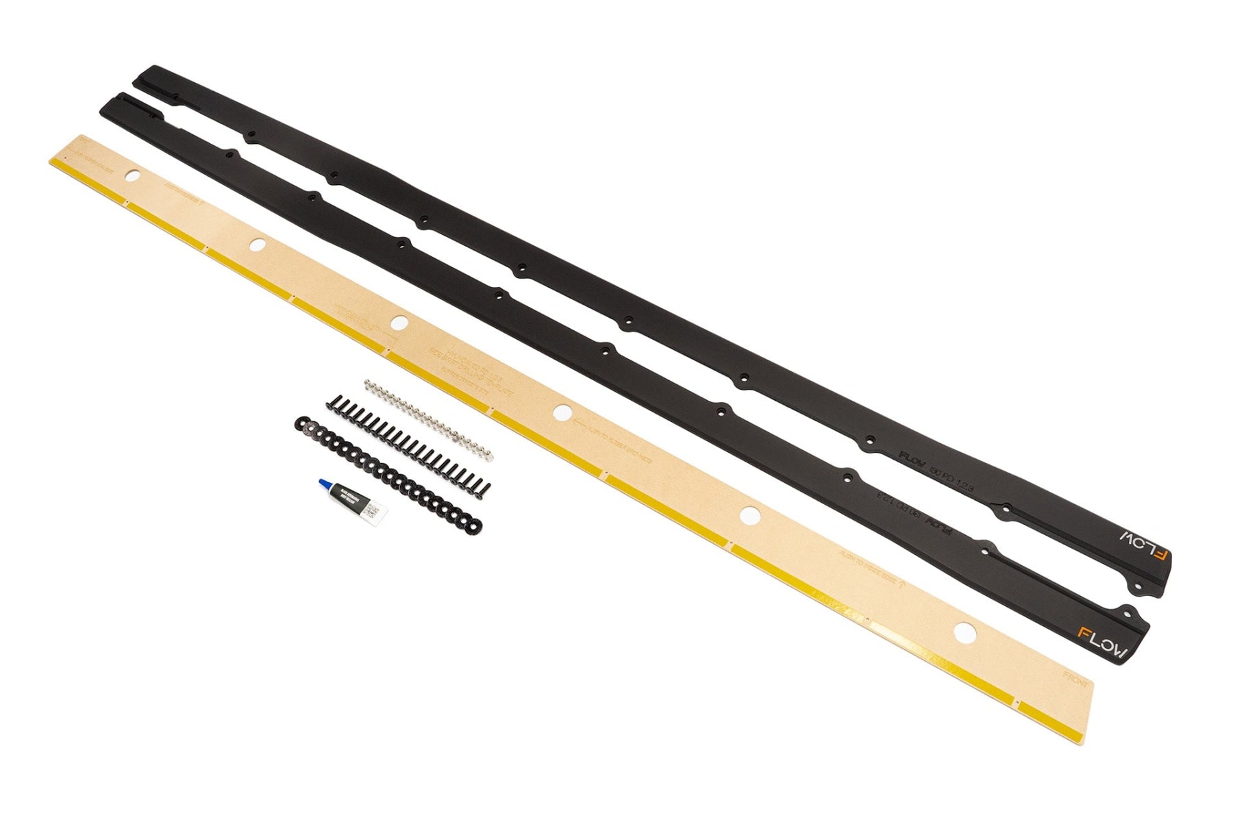 Flow Designs i30 SR Hatch (2017-2018) Side Skirt Splitters (Pair) - iilumolab