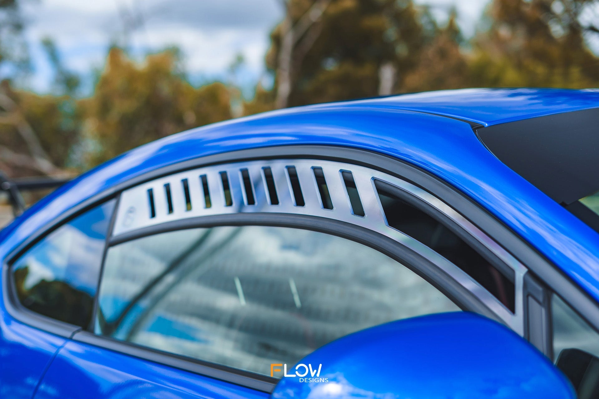 Flow Designs ZD8 BRZ STI Window Vents (Pair) - iilumolab