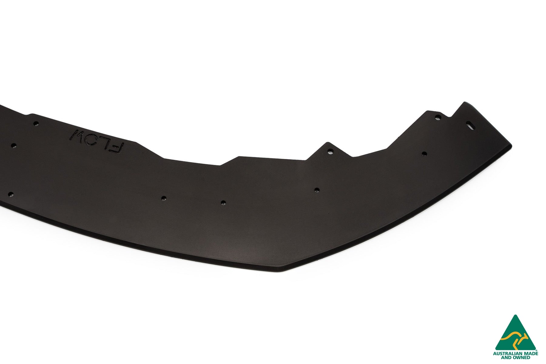 Flow Designs Lancer Evolution VIII Front Lip Splitter With Support Rods - iilumolab