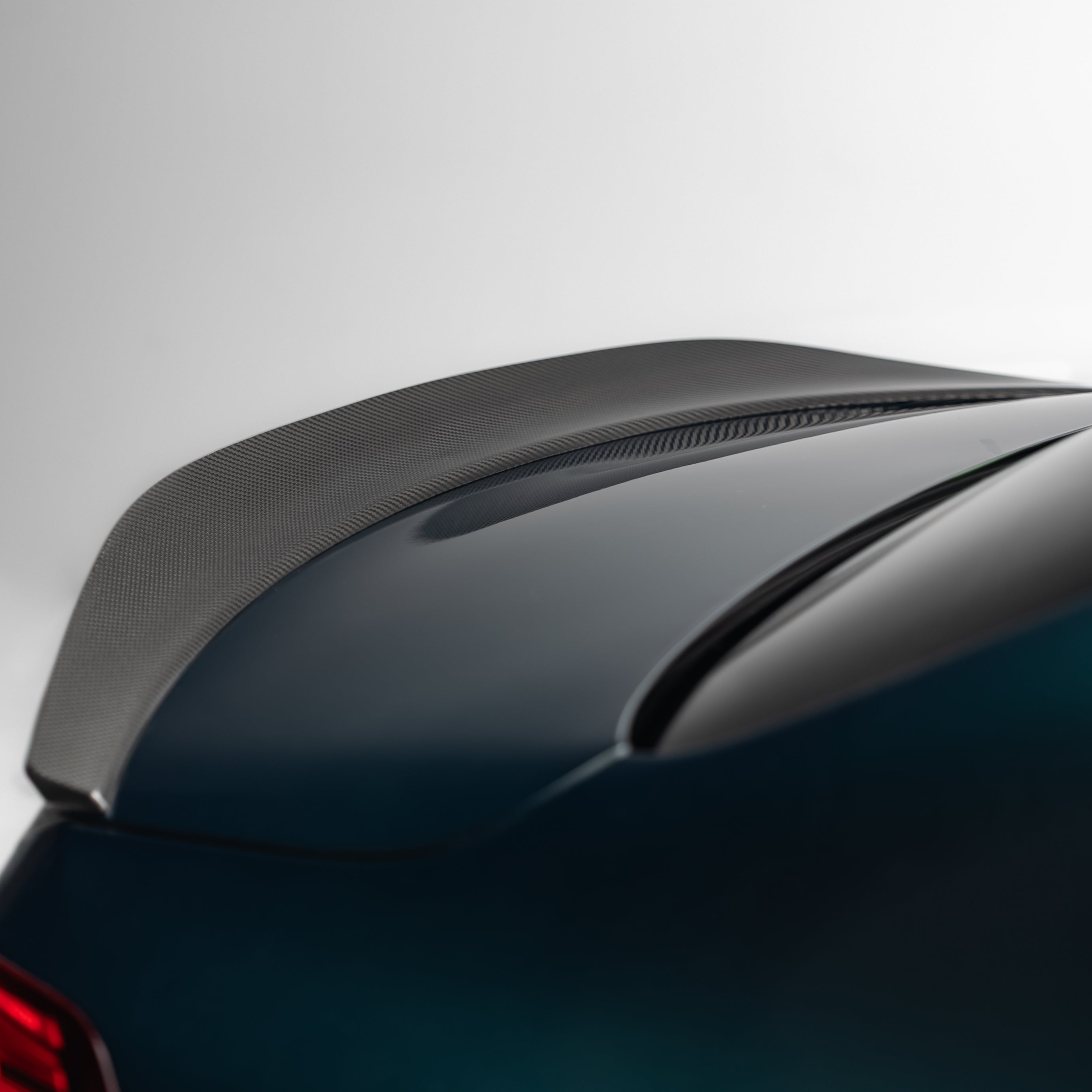 PSM Style Pre Pregged Dry Carbon Fiber Spoiler for Mercedes-Benz C Class W205 Sedan 2018+