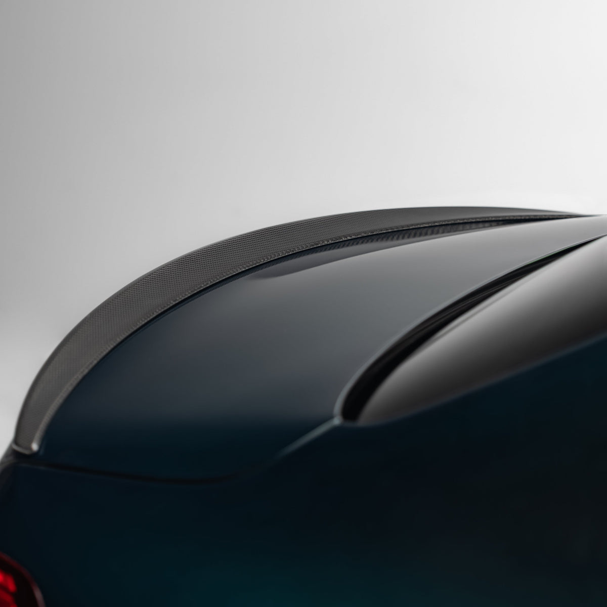 OEM Style Pre Pregged Dry Carbon Fiber Spoiler for Mercedes-Benz C Class W205 Sedan 2021+