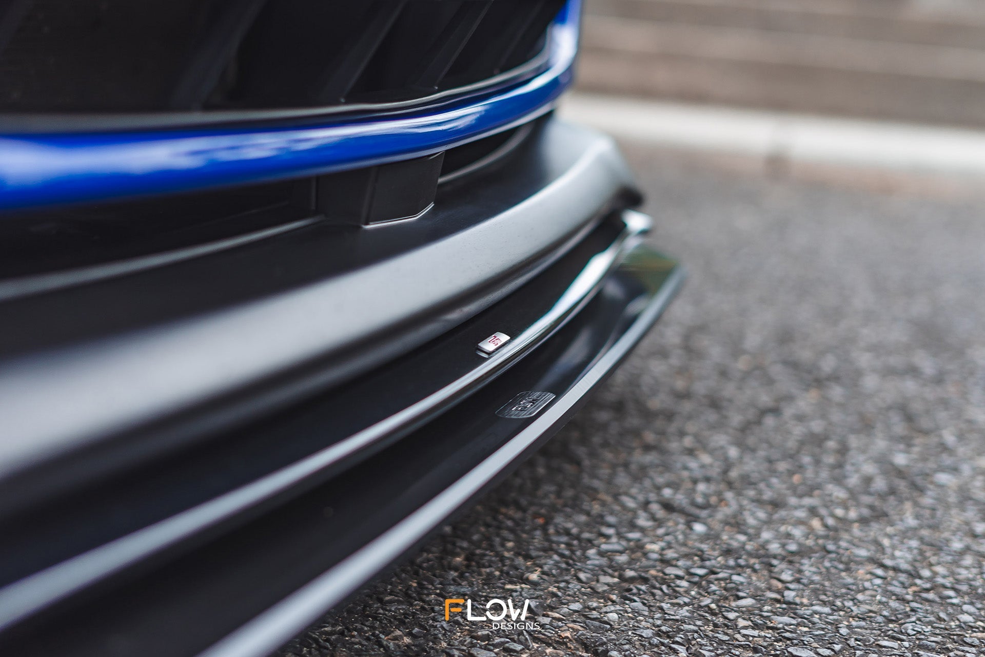 Flow Designs ZD8 BRZ STI Front Lip Splitter (GLOSS) - iilumolab