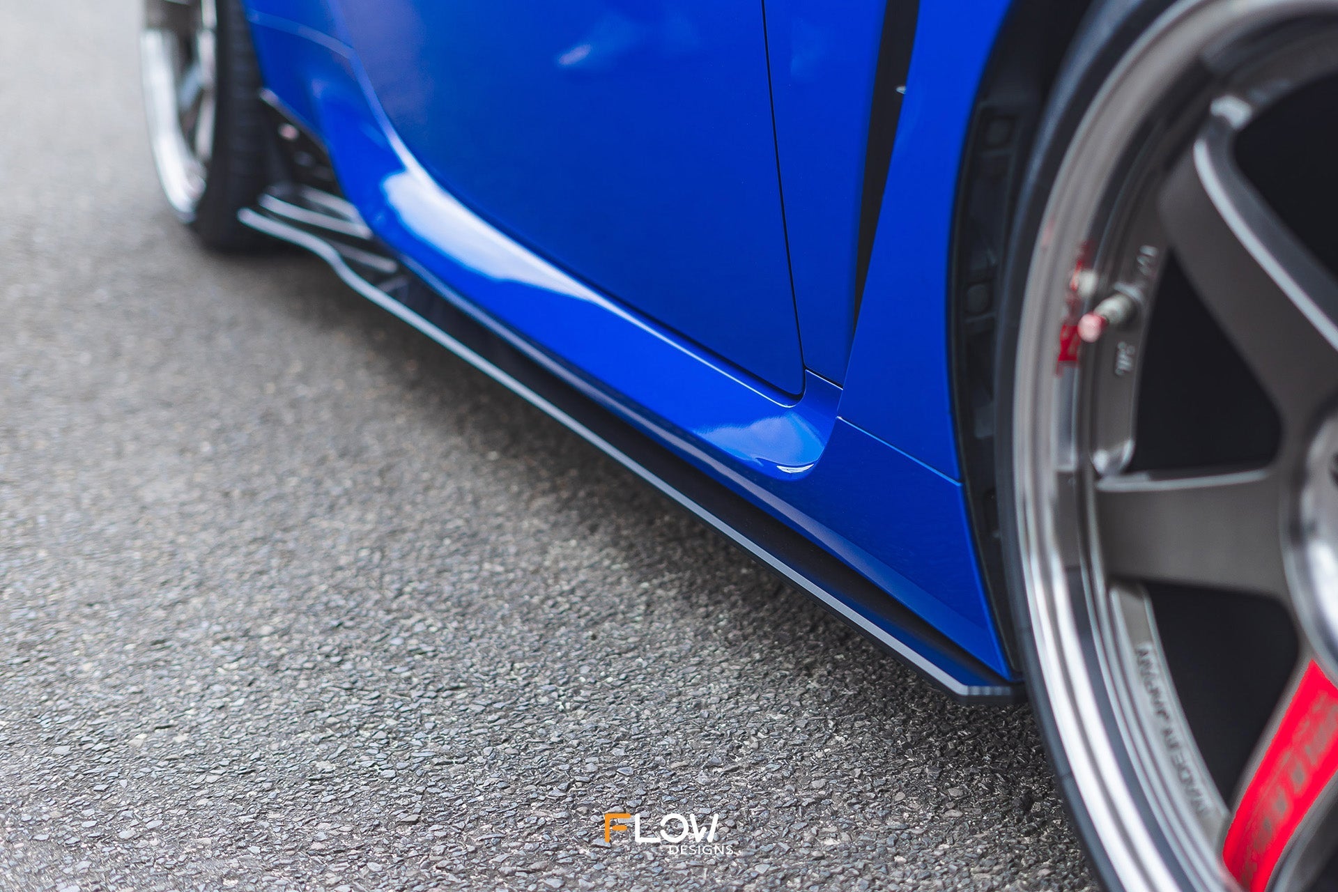 Flow Designs ZD8 BRZ STI Side Skirt Splitters (GLOSS: Pair) - iilumolab