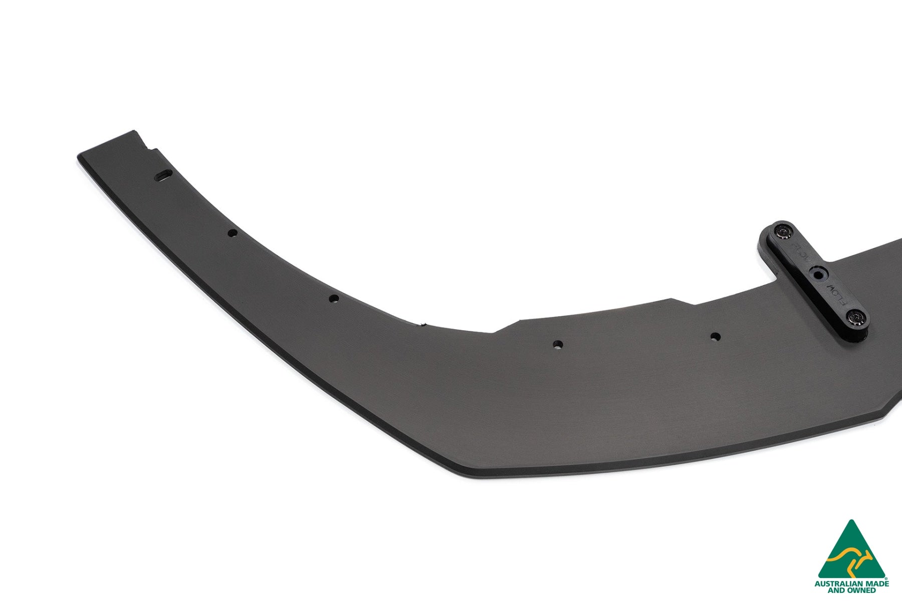 Flow Designs Lancer Ralliart CJ Front Splitter V2.5 With Support Rods - iilumolab