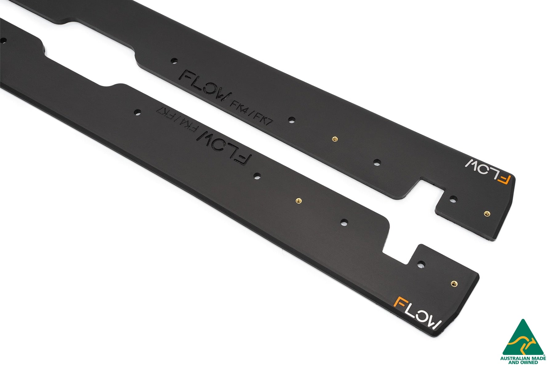 Flow Designs FK4/FK7 Civic RS Hatch PFL Side Skirt Splitters (Pair) - iilumolab