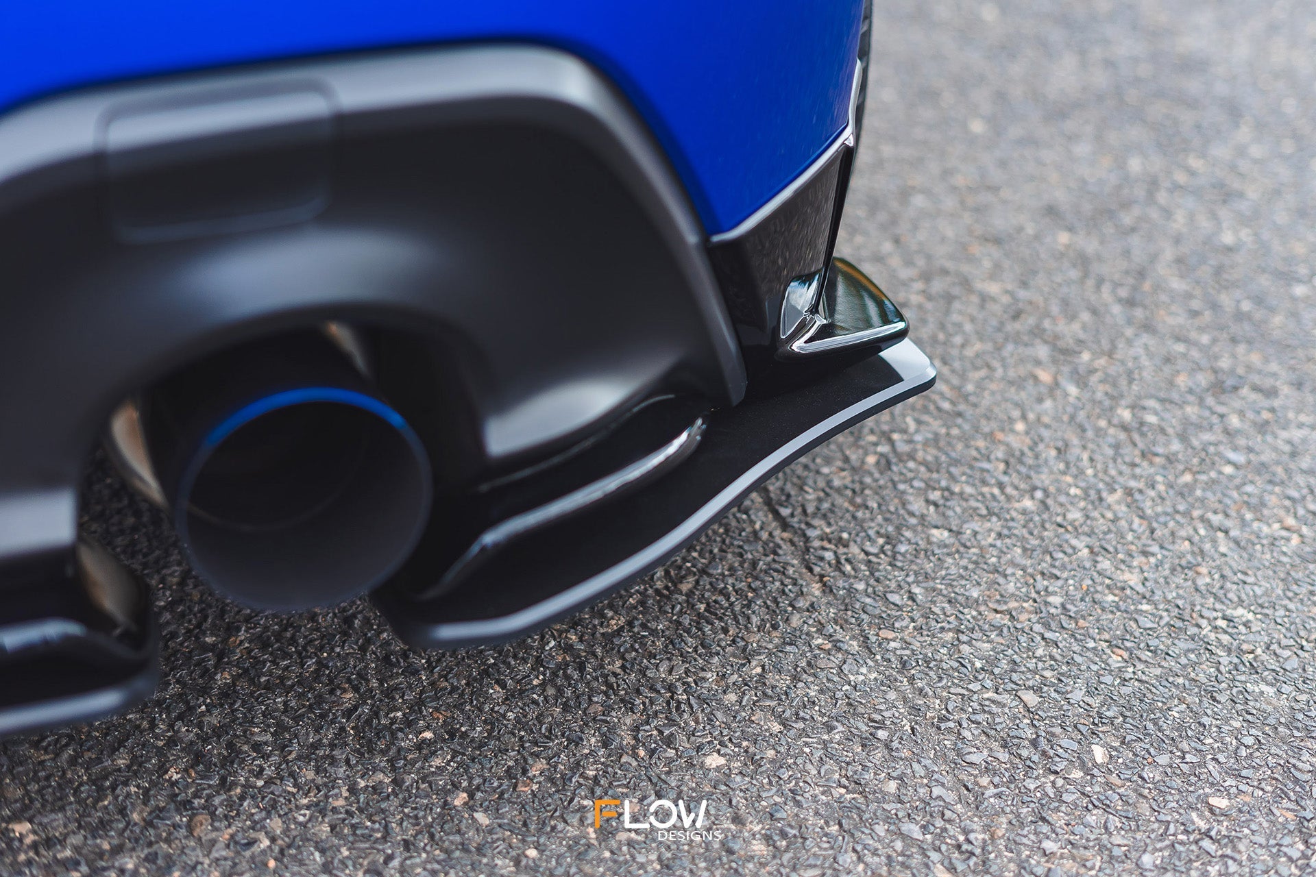ZD8 BRZ STI Rear Spats (GLOSS; Pair) - iilumolab
