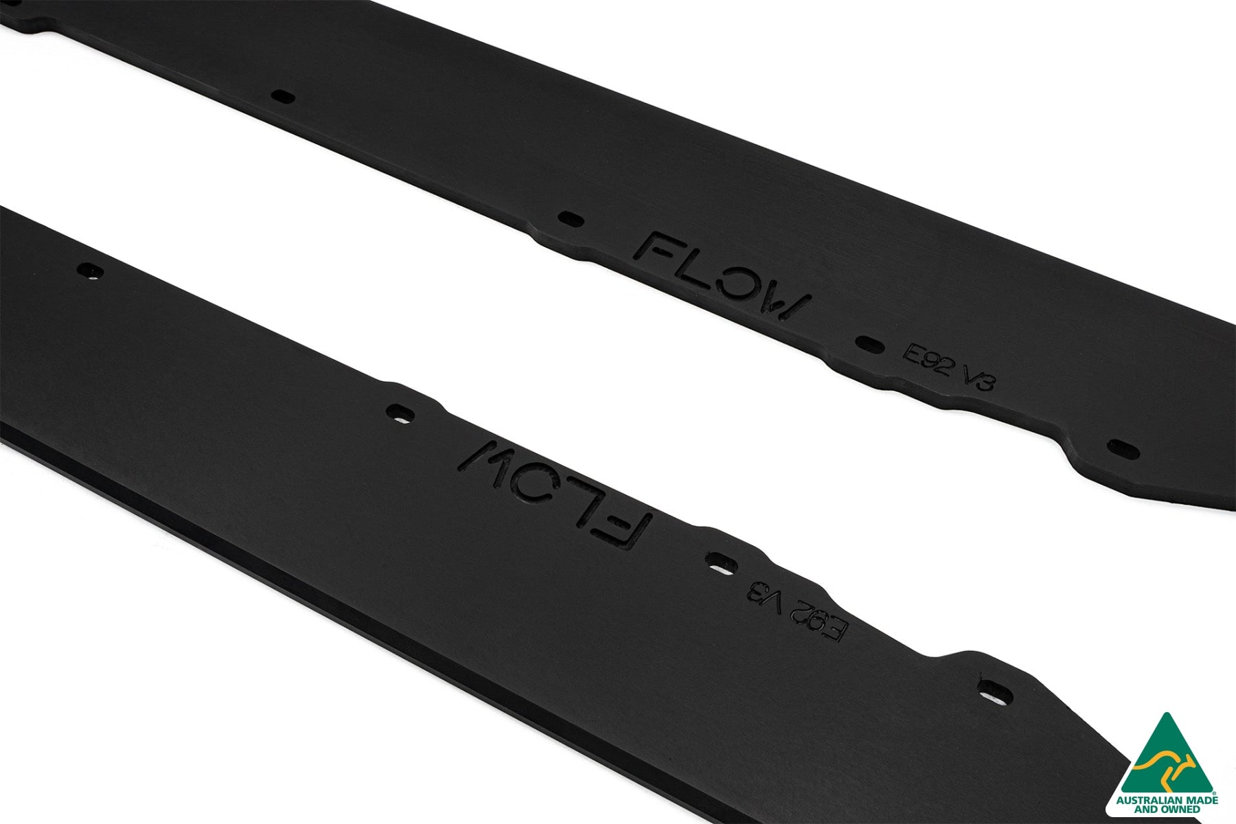 Flow Designs E92 M Sport Side Skirt Splitters V3 (Pair) - iilumolab