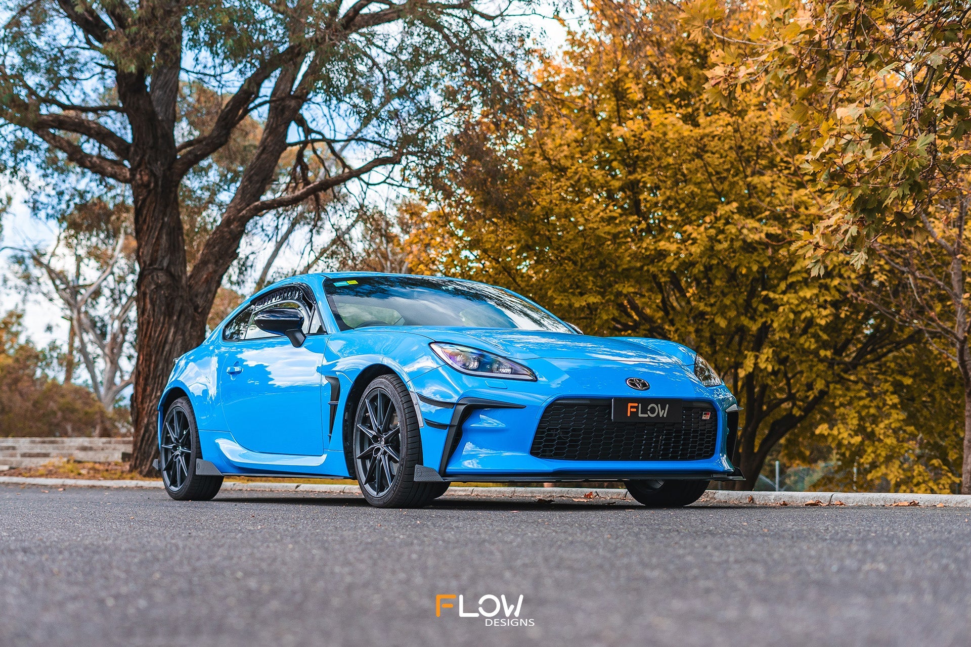 Flow Designs ZN8 GR86 Front Lip Splitter (TEXTURED) - iilumolab