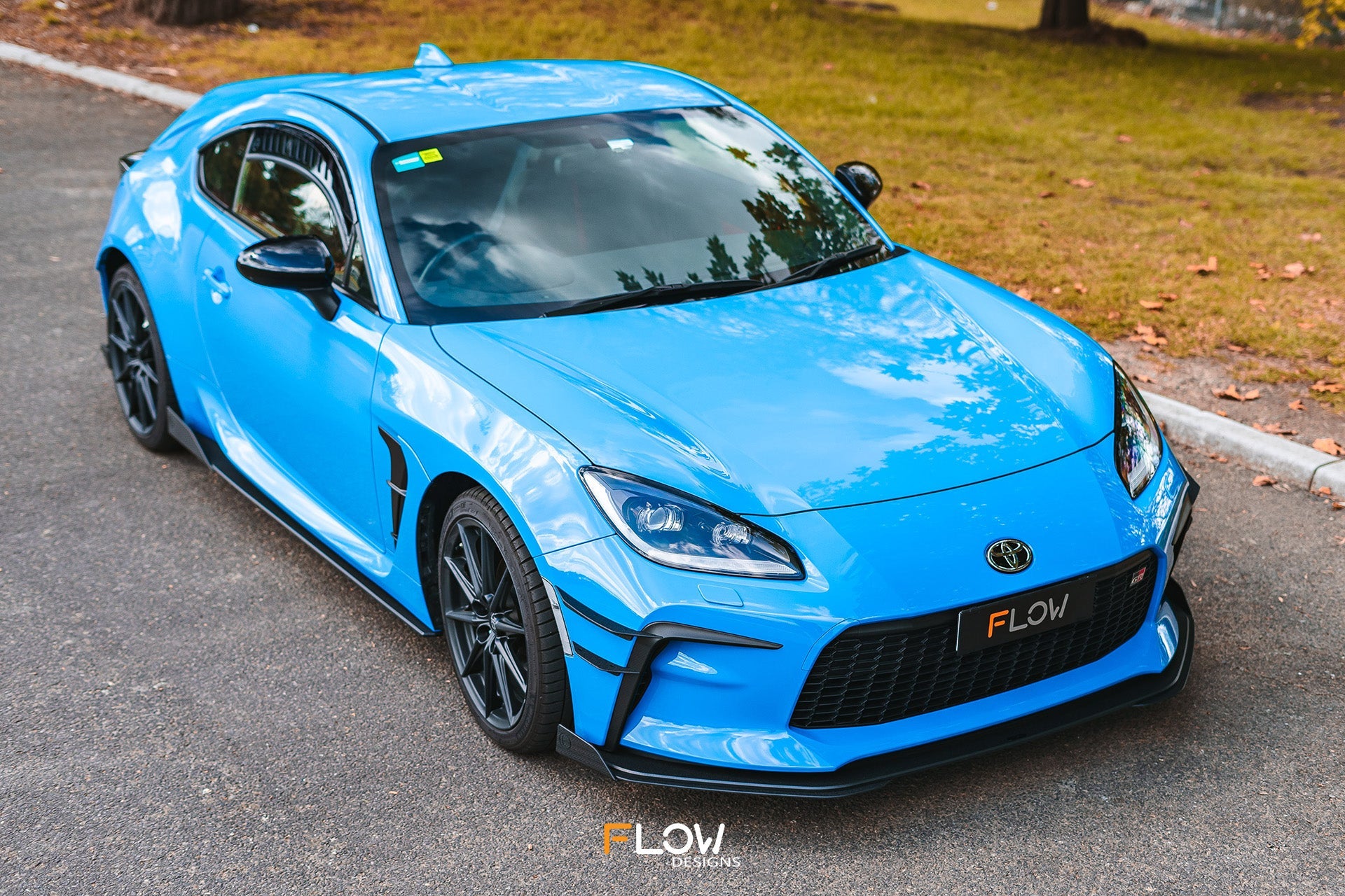Flow Designs ZN8 GR86 Front Lip Splitter Winglets (Pair)