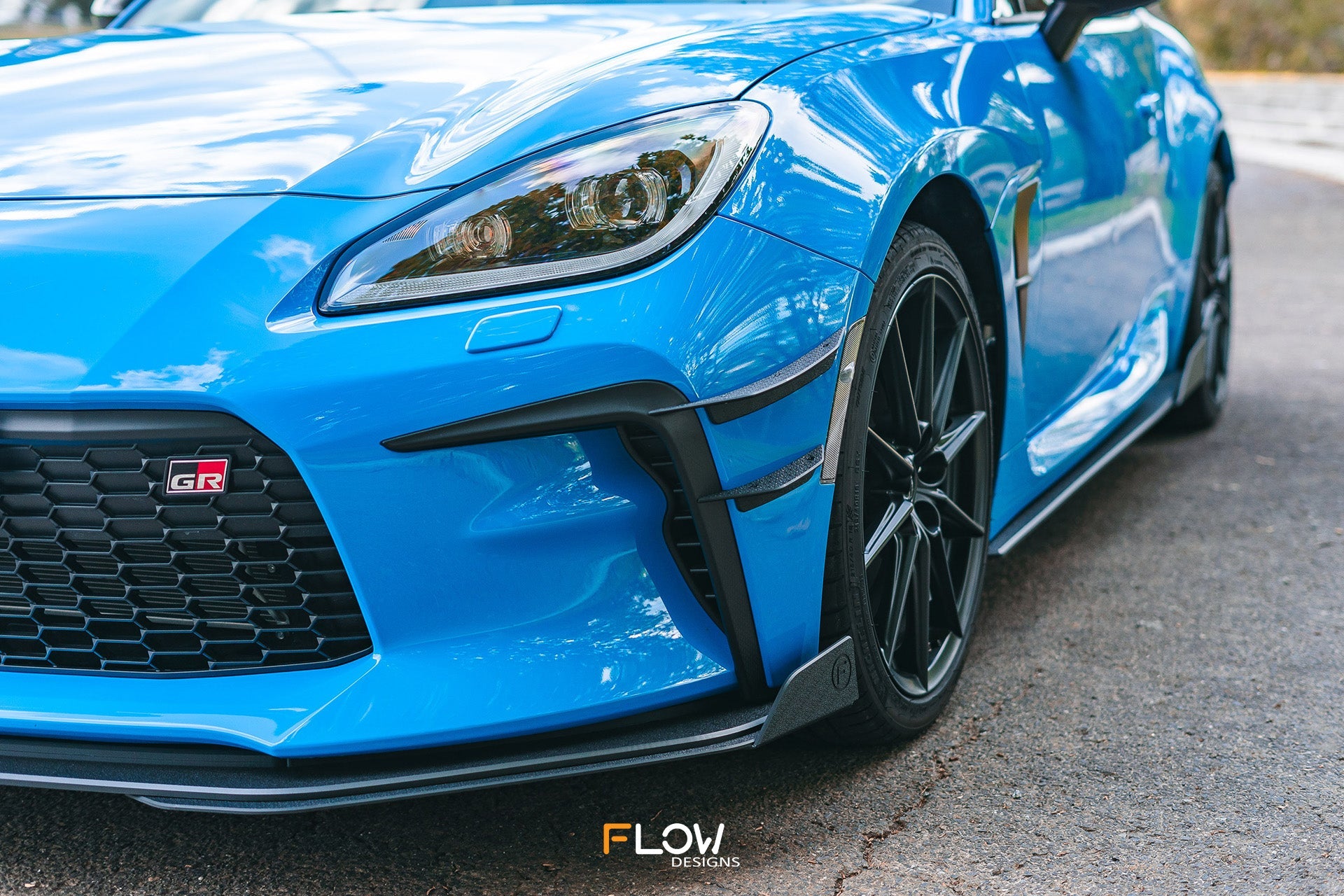 Flow Designs ZN8 GR86 Front Bumper Canards - iilumolab