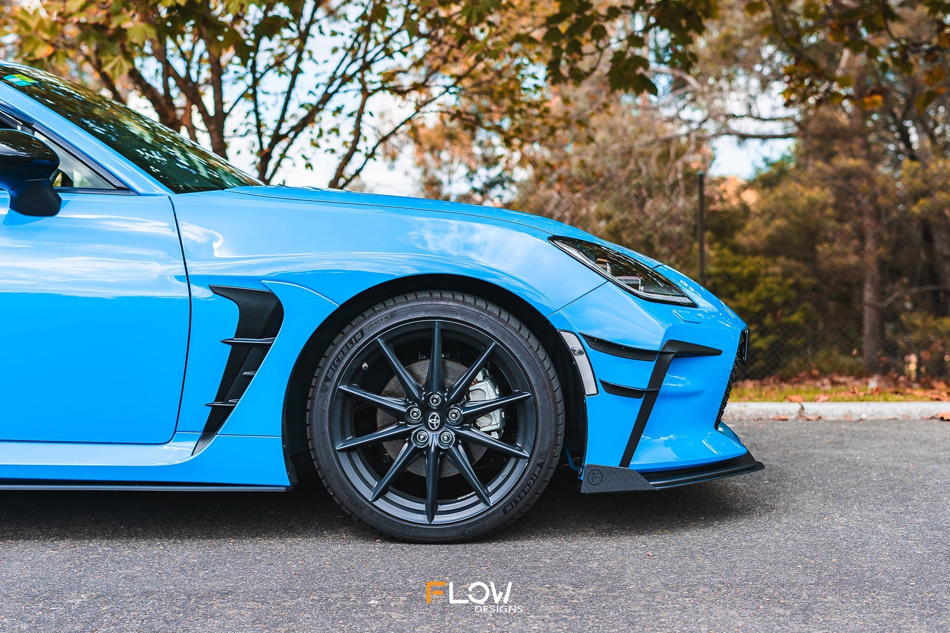 Flow Designs ZN8 GR86 Front Bumper Canards - iilumolab