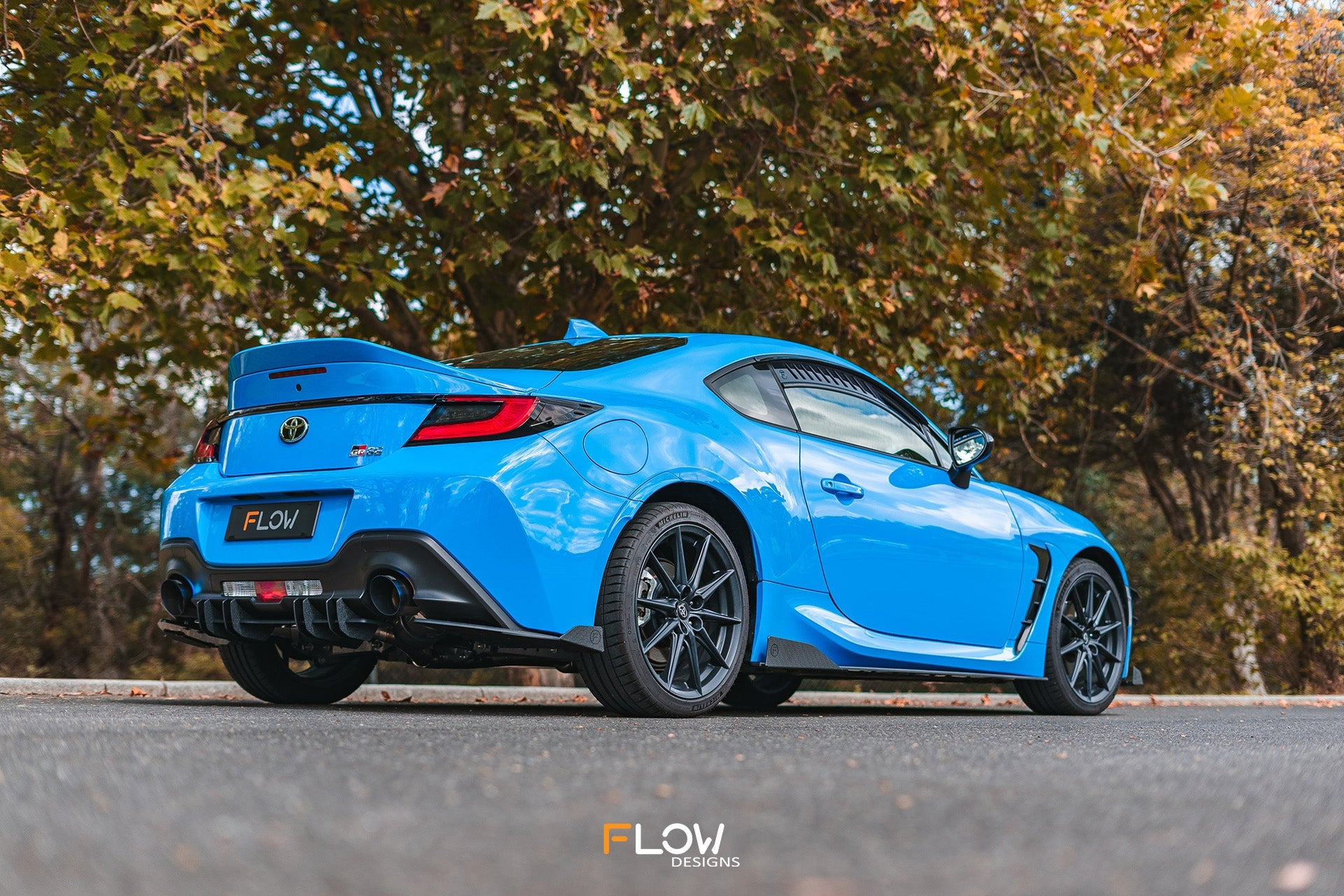 ZN8 GR86 Flow-Lock Rear Diffuser (TEXTURED) - iilumolab