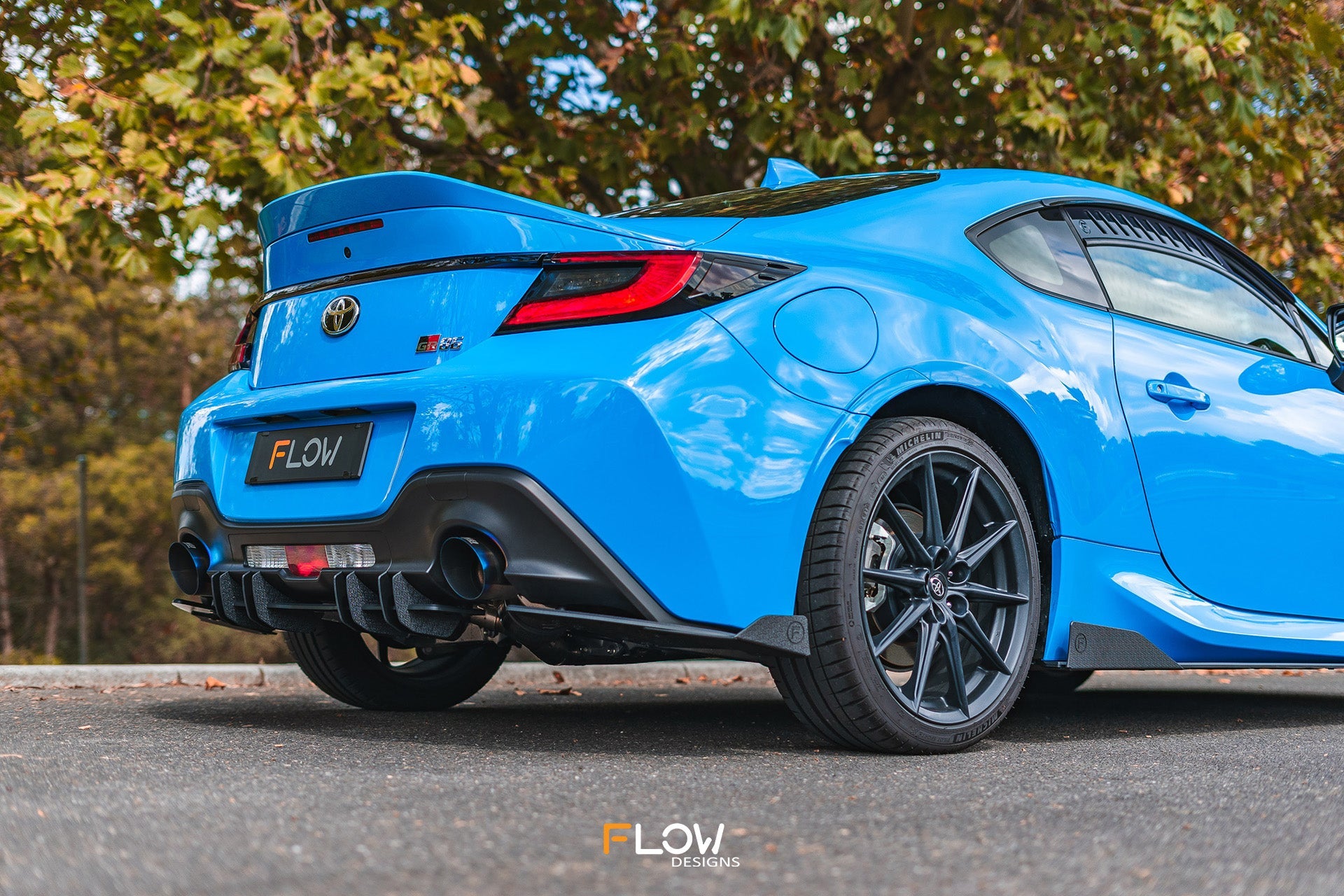 Flow Designs ZN8 GR86 Flow-Lock Rear Diffuser (TEXTURED)