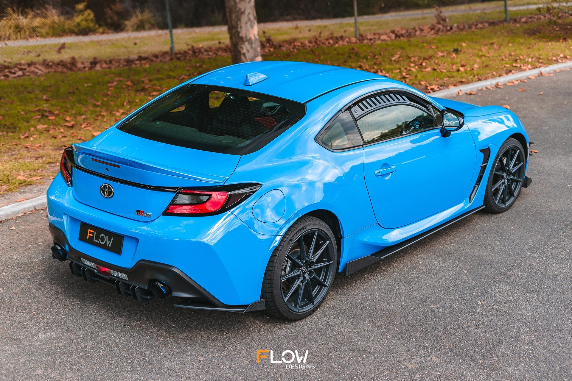 Flow Designs ZN8 GR86 Rear Spats (TEXTURED; Pair) - iilumolab