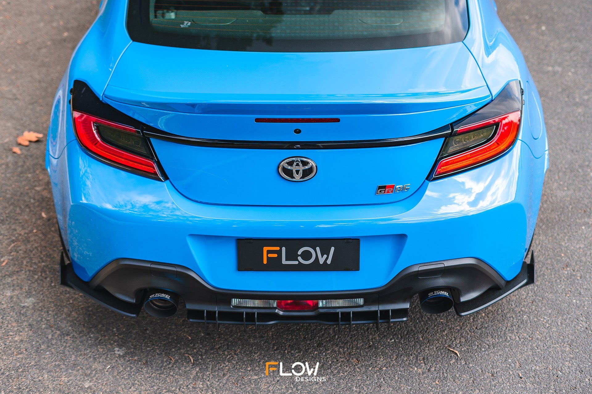 Flow Designs ZN8 GR86 Flow-Lock Rear Diffuser (TEXTURED)