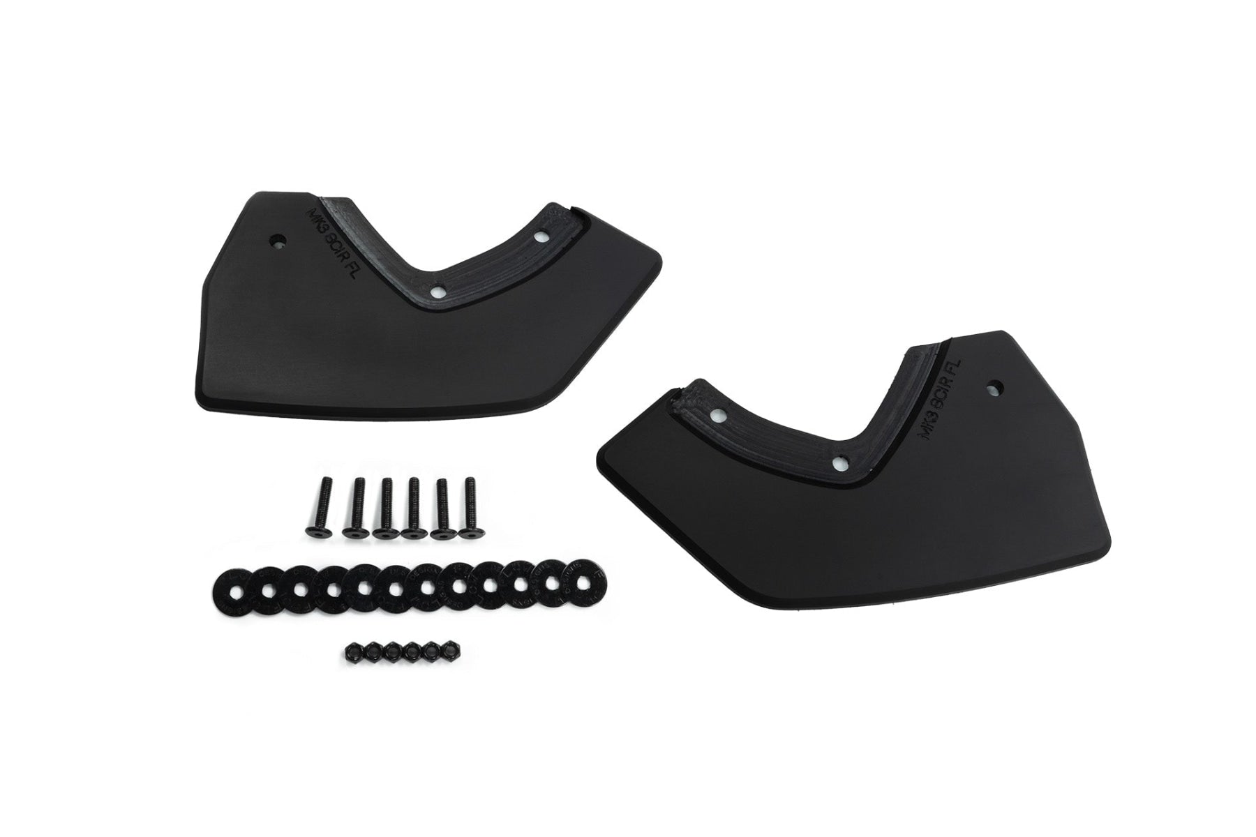 Flow Designs Scirocco R FL V3 Rear Spats (Pair) - iilumolab