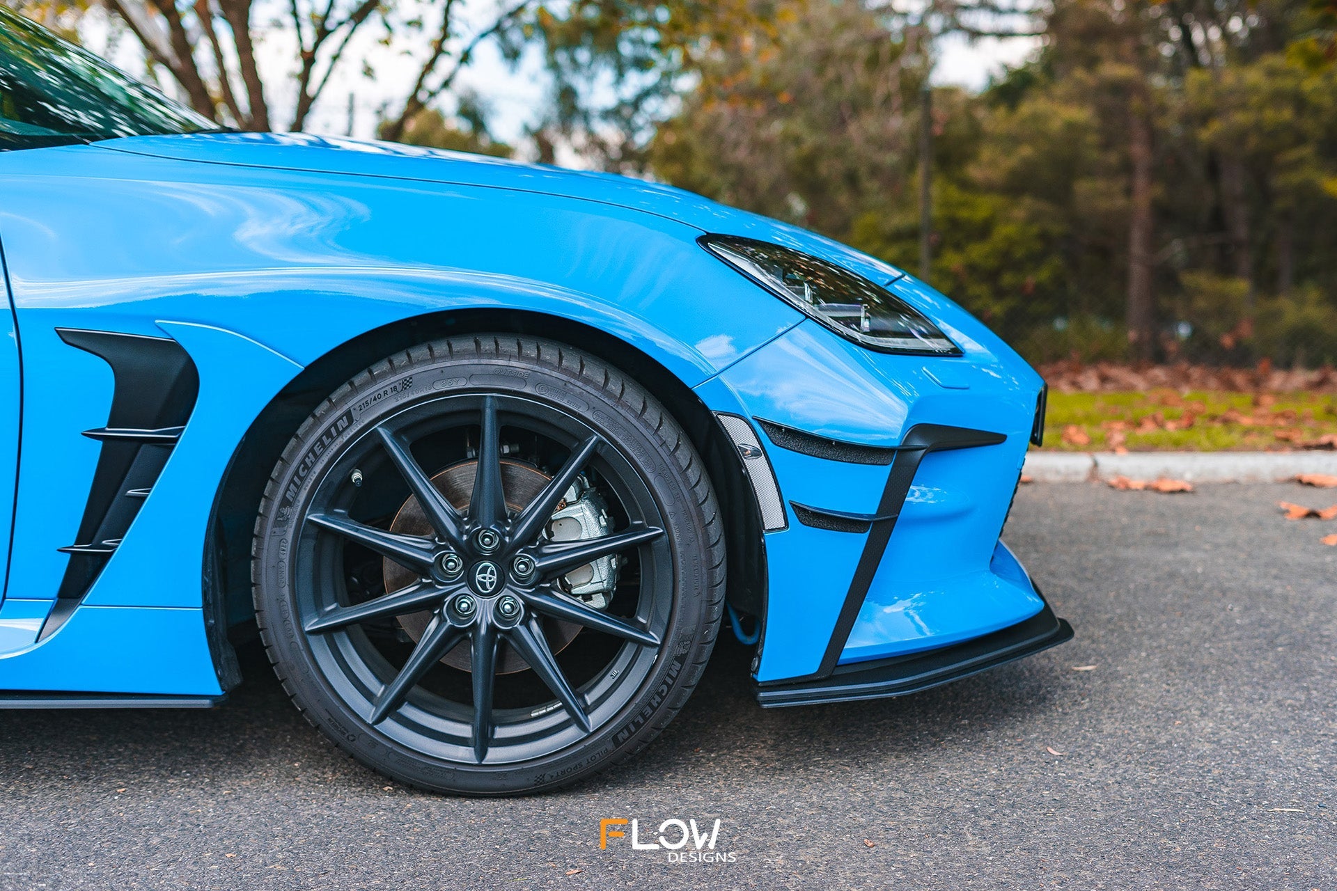 Flow Designs ZN8 GR86 Front Lip Splitter Extensions (Pair) - iilumolab