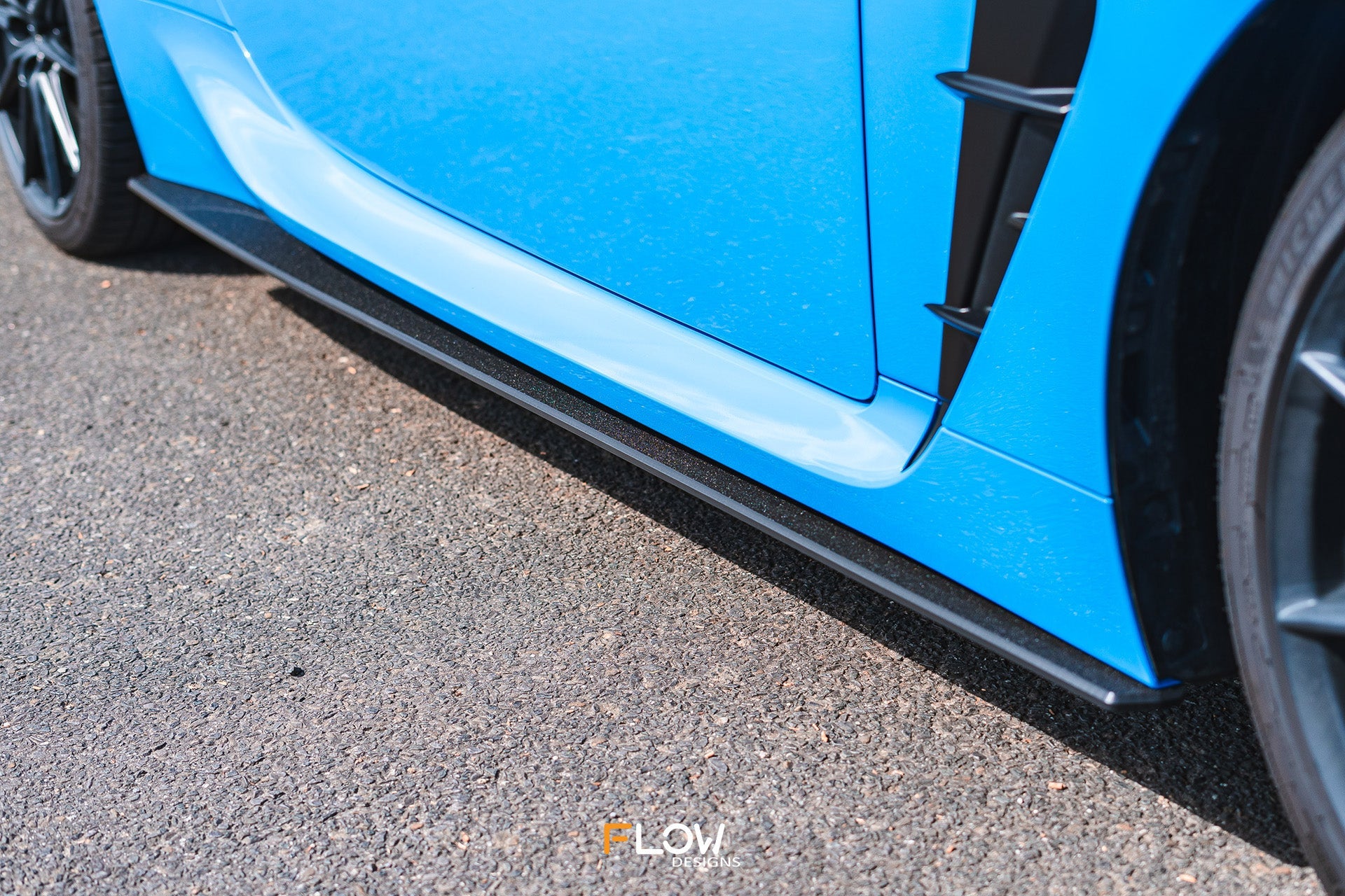 Flow Designs ZN8 GR86 Side Skirt Splitters (TEXTURED: Pair) - iilumolab