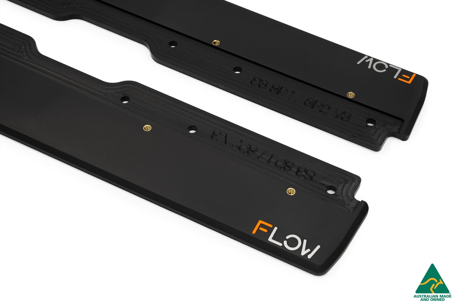 Flow Designs S3 8P2 Hatch (FL) Side Skirt Splitters V3 (Pair) - iilumolab
