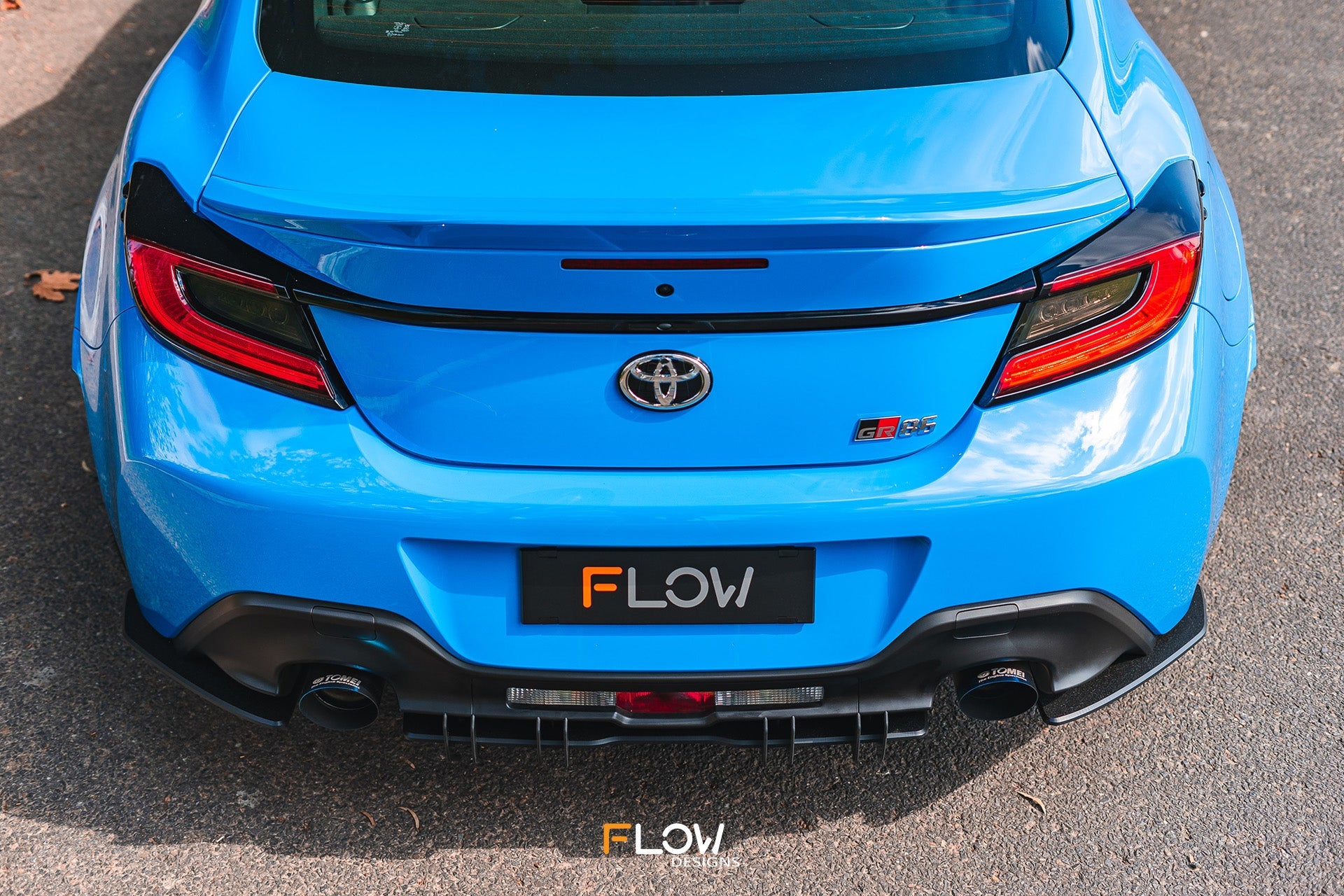 ZN8 GR86 Flow-Lock Rear Diffuser (TEXTURED) - iilumolab