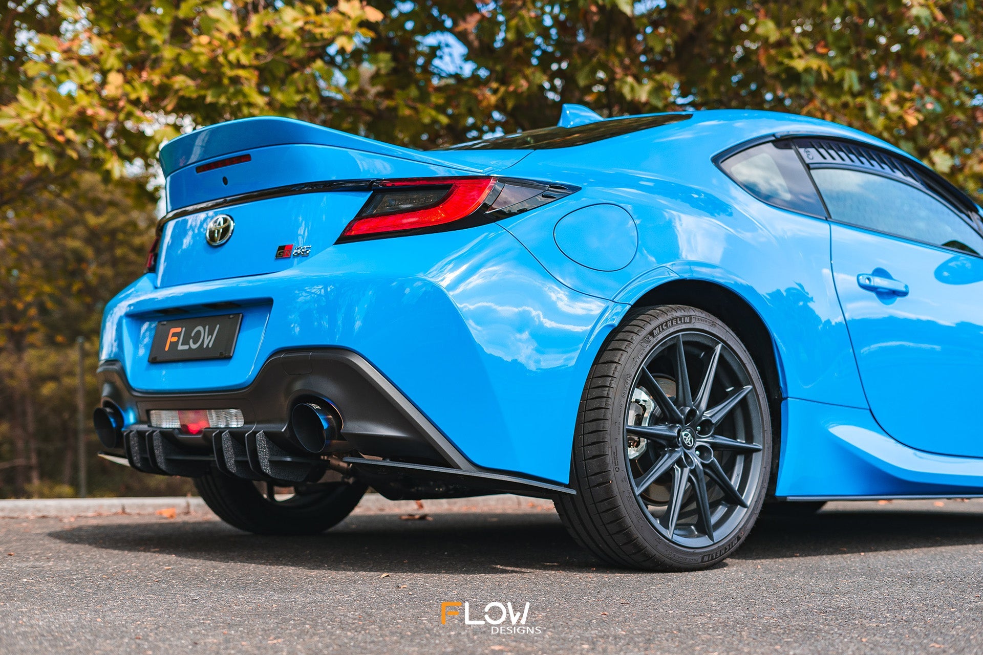 Flow Designs ZN8 GR86 Flow-Lock Rear Diffuser (TEXTURED)
