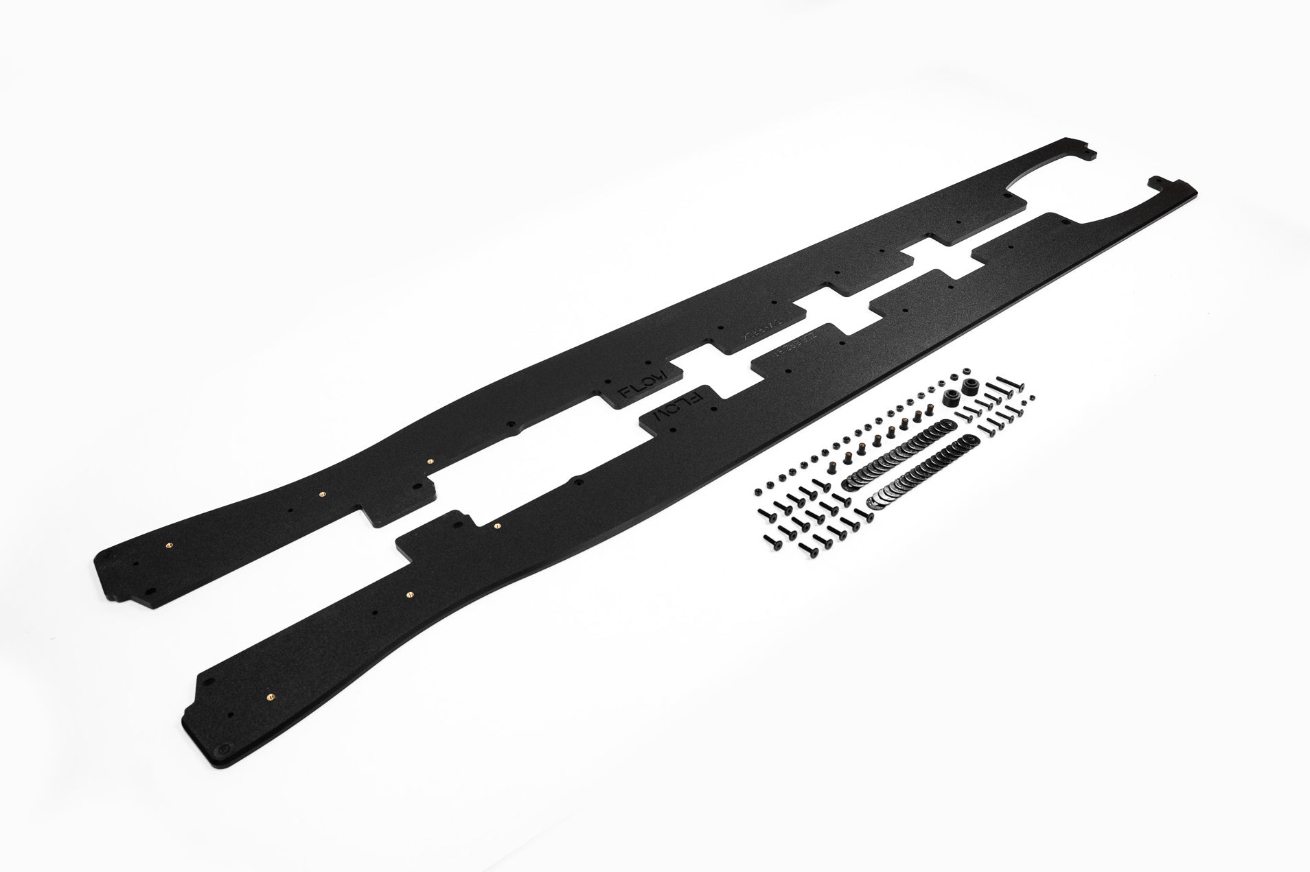 Flow Designs ZD8 BRZ STI Side Skirt Splitters (TEXTURED: Pair) - iilumolab