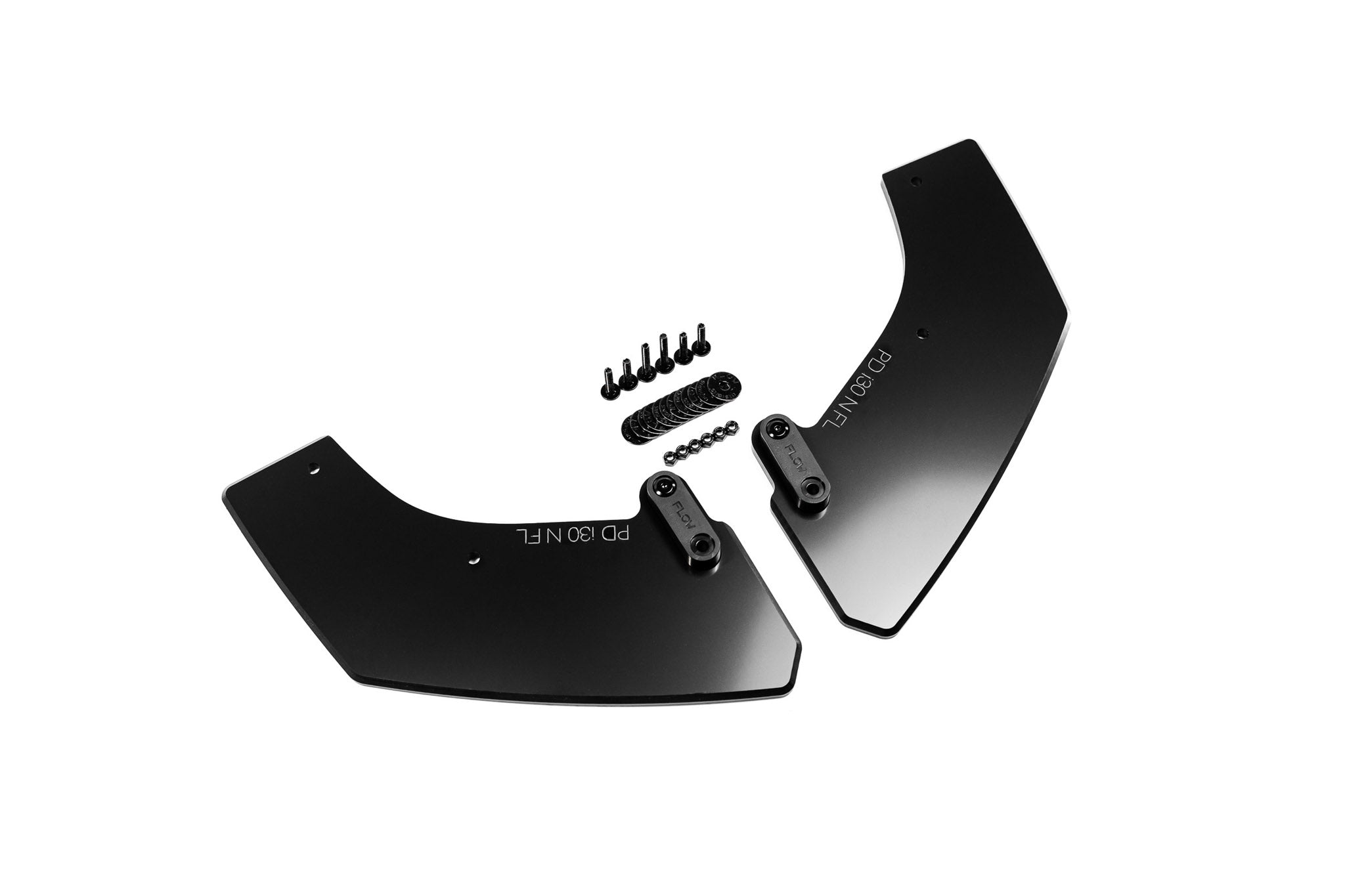 Flow Designs DISCONTINUED SANDED MATTE FINISH - i30N PD FL / i30N PDe V6 FL / N-Line Hatch PDe.V6 FLÂ 2024+ Rear Spats (Pair) - iilumolab