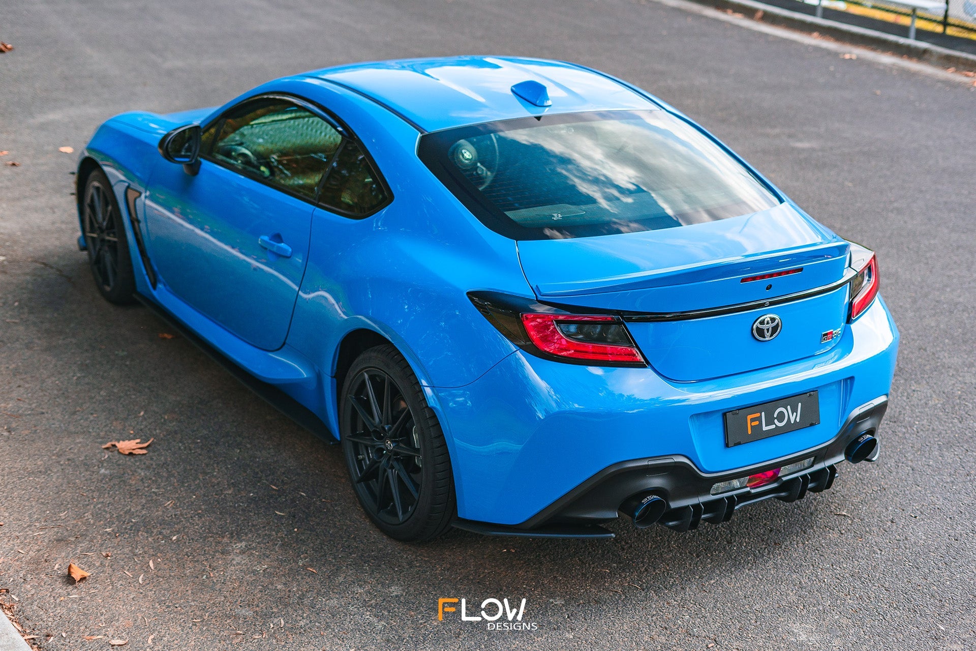 Flow Designs ZN8 GR86 Rear Spats (TEXTURED; Pair) - iilumolab