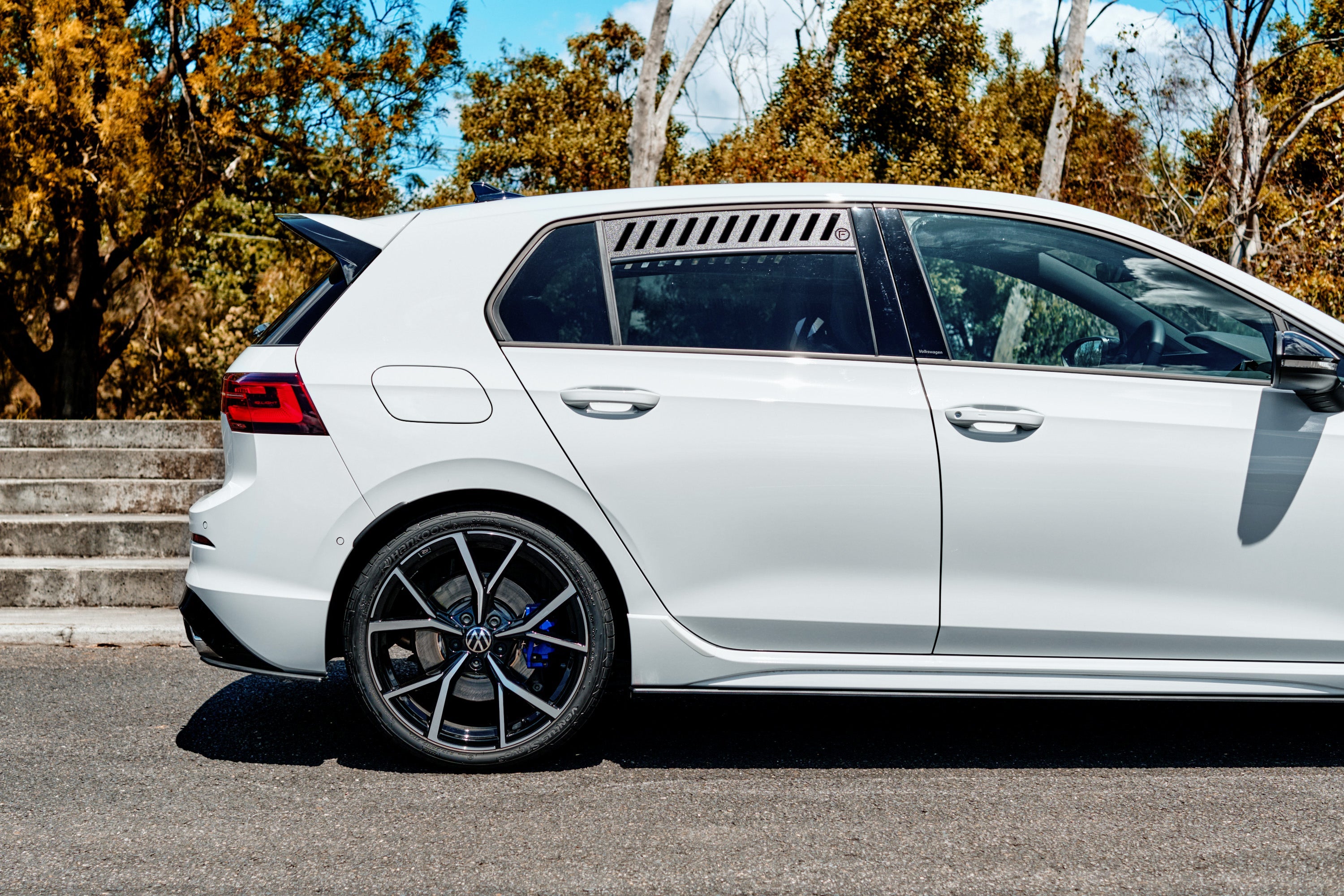Flow Designs MK8 Golf R Side Skirt Splitters (Pair)