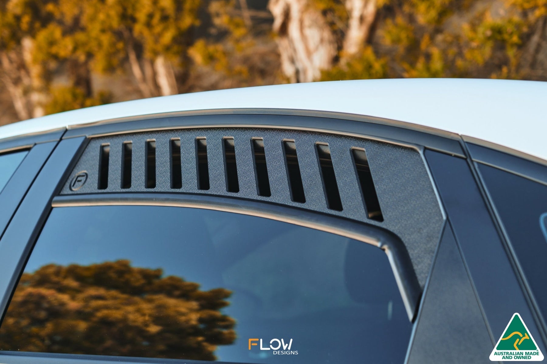 Flow Designs Cerato GT Sedan PFL Rear Window Vents (Pair) - iilumolab