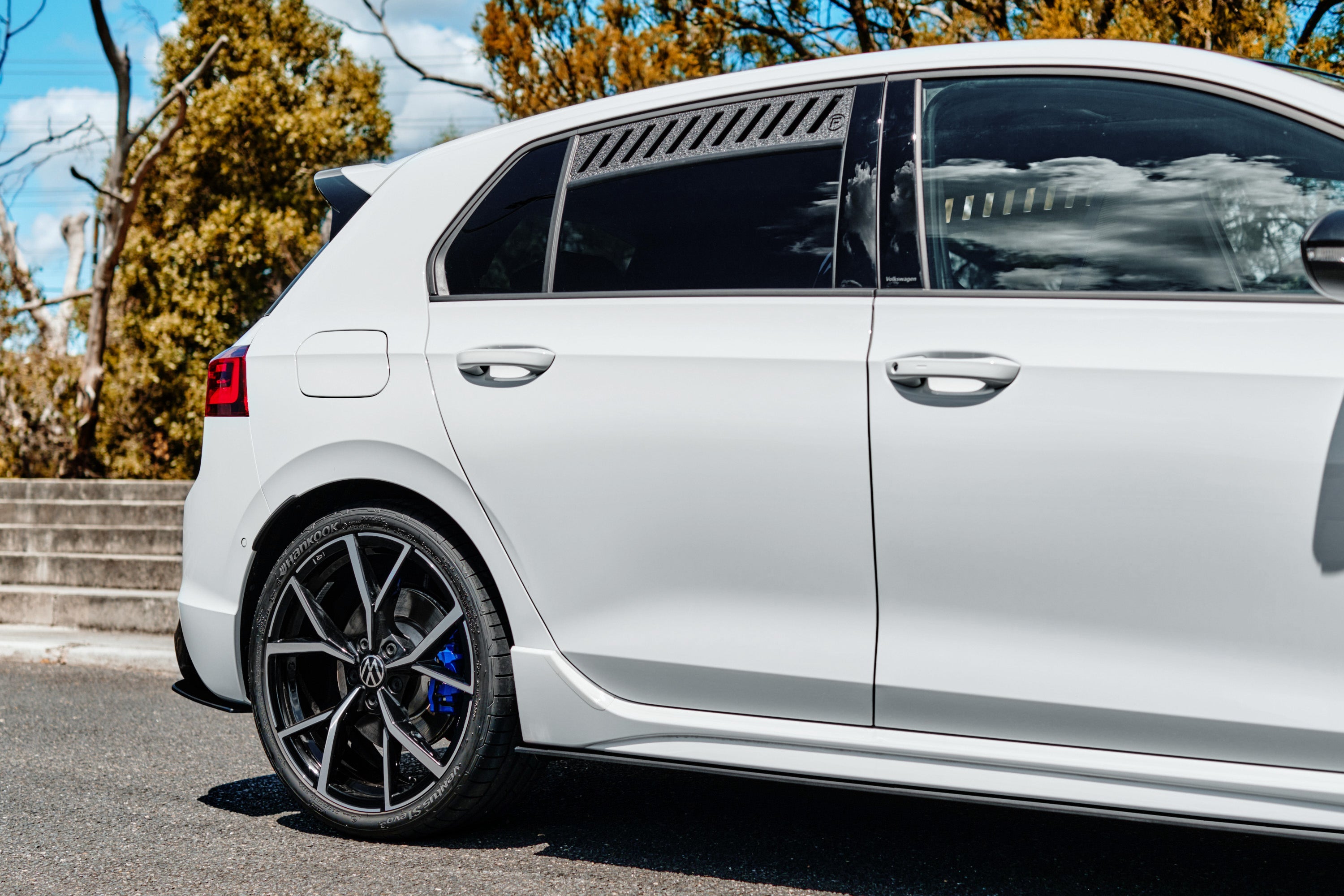 Flow Designs MK8 Golf R Side Skirt Splitters (Pair)