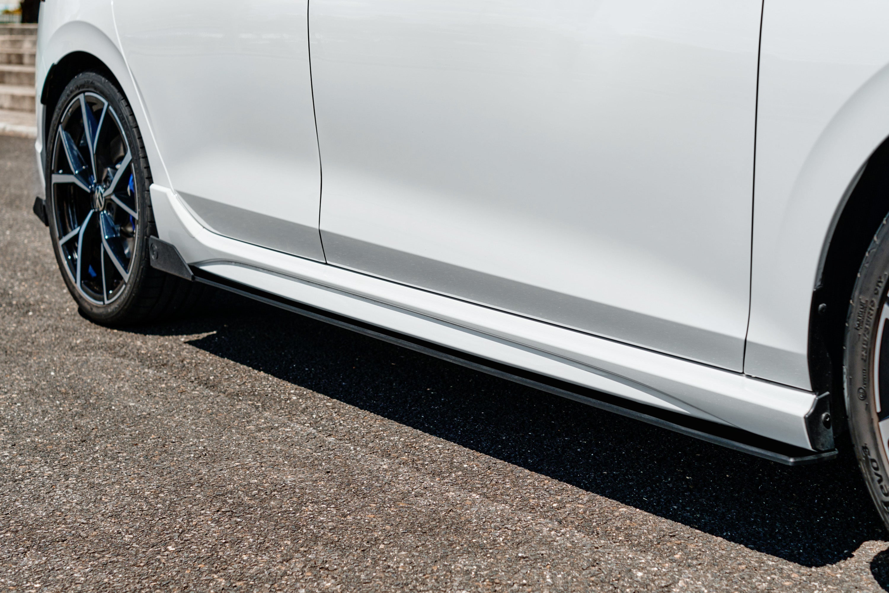 Flow Designs MK8 Golf R Side Skirt Splitters (Pair)