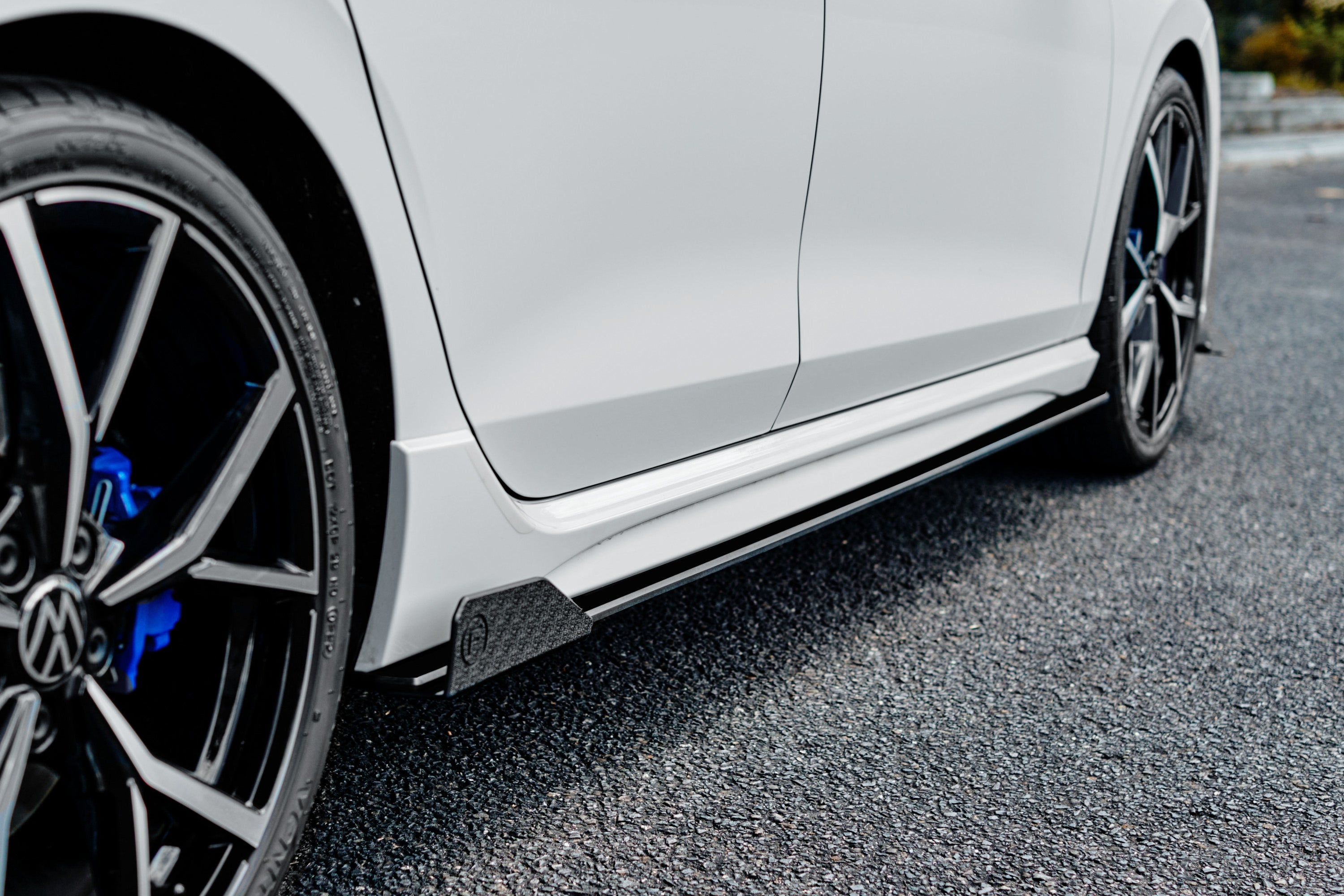 Flow Designs MK8 Golf R Side Skirt Splitters (Pair)