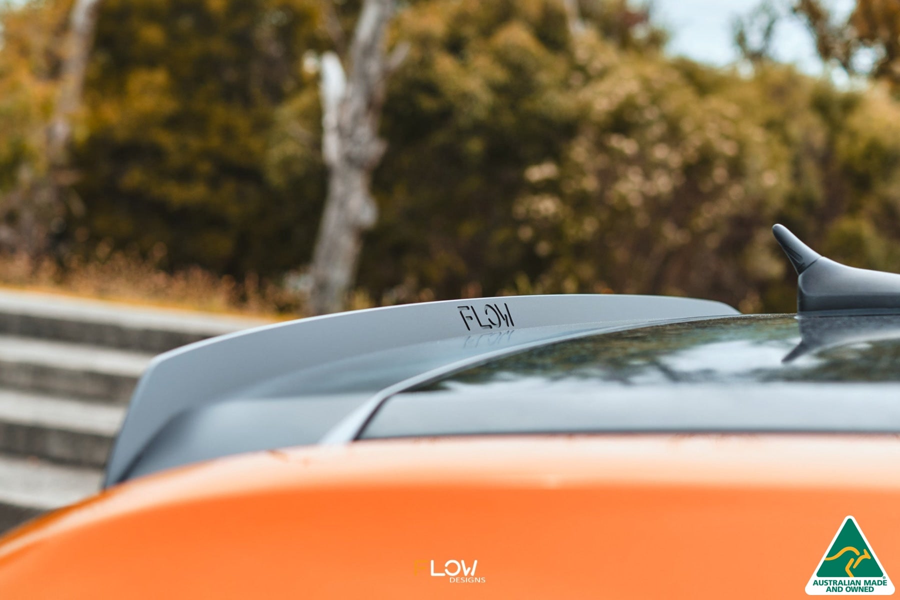 Flow Designs VF Commodore Wagon Rear Spoiler Extension