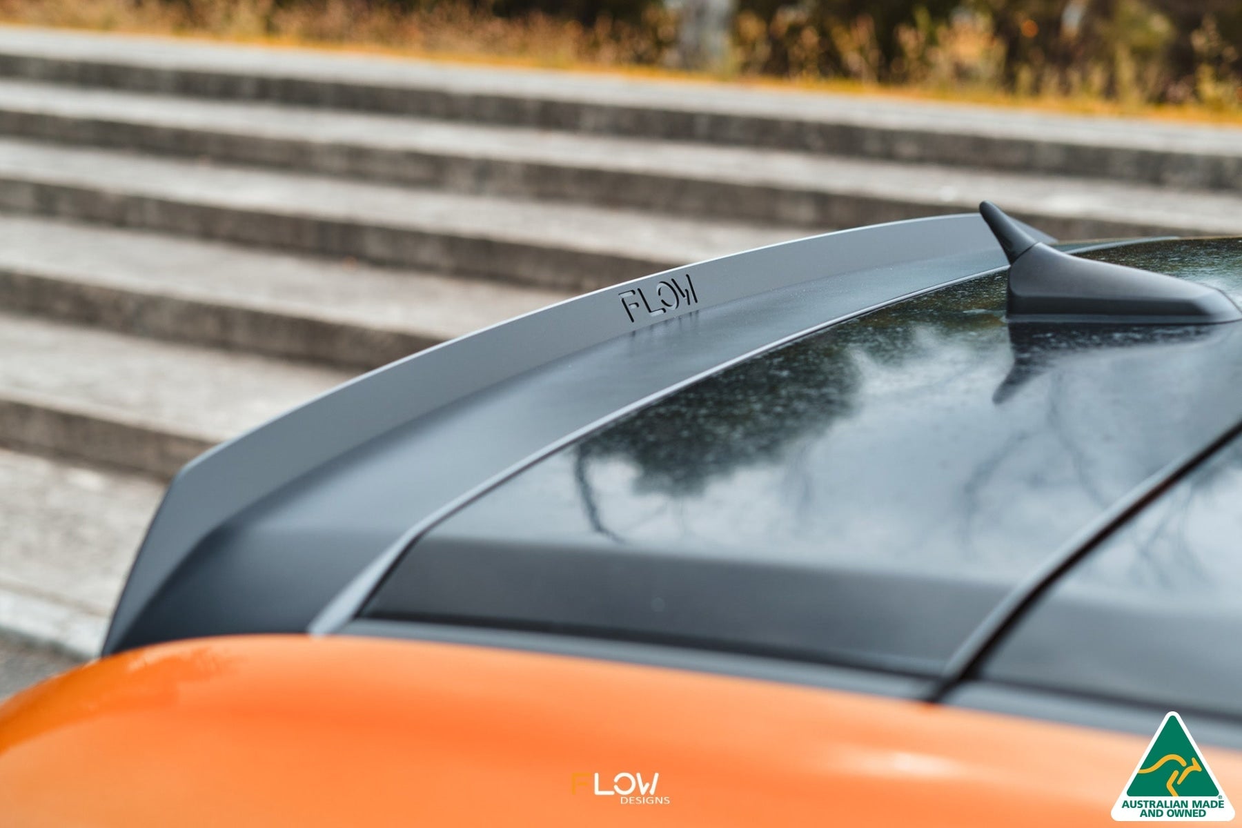 Flow Designs VF Commodore Wagon Rear Spoiler Extension