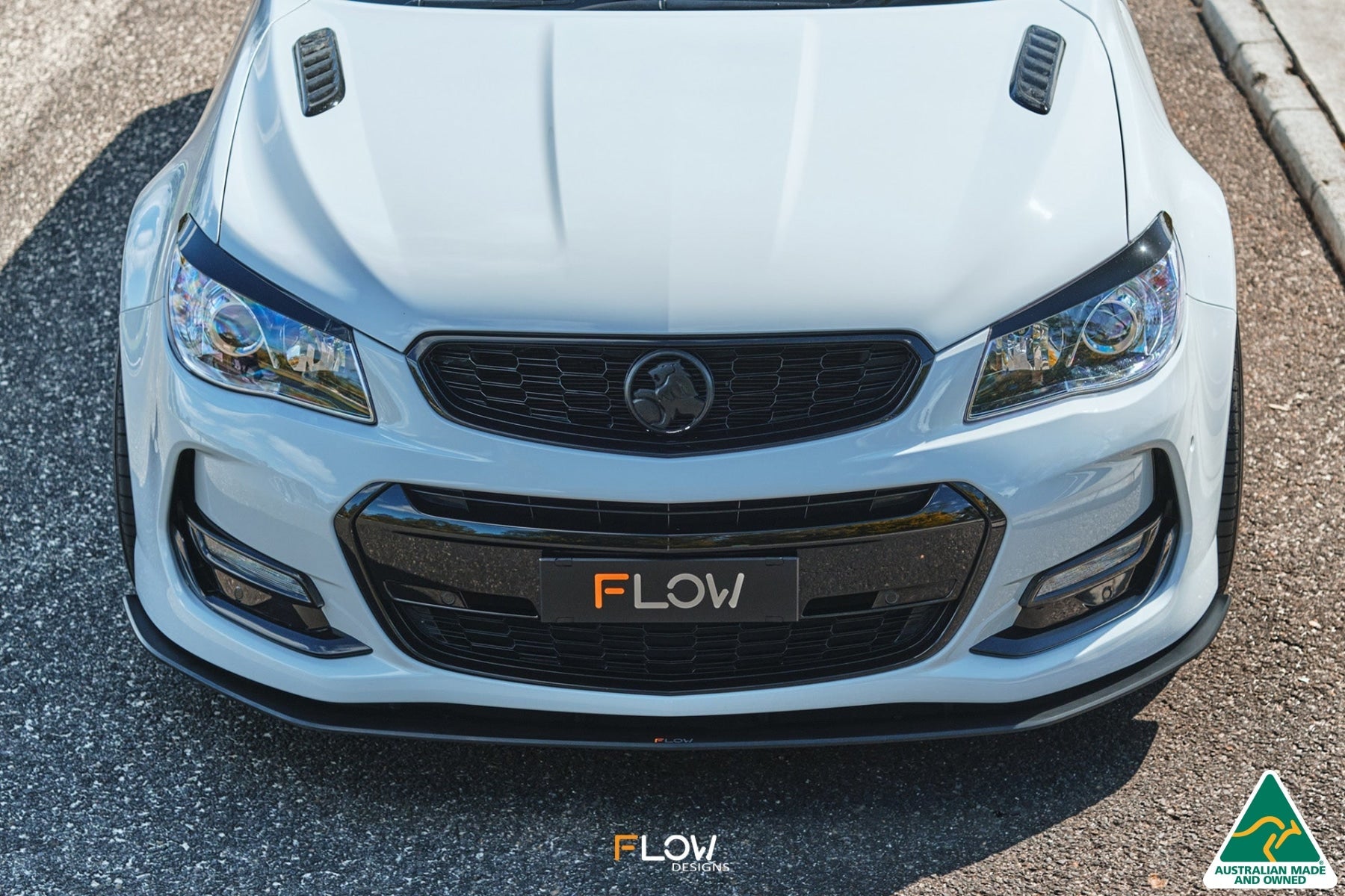 Flow Designs VF Commodore S2 Ute Front Lip Splitter - iilumolab