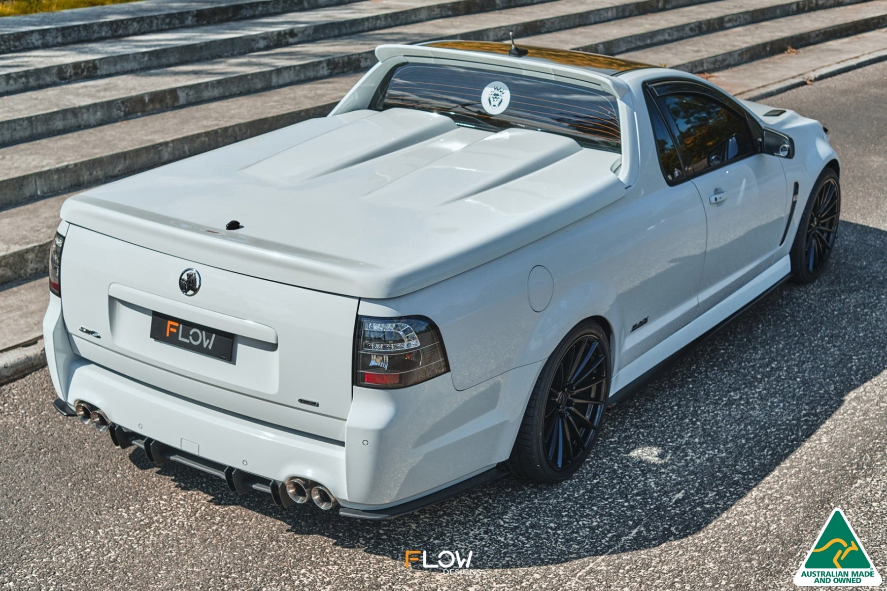 Flow Designs VF Commodore S2 Ute Rear Spats (Pair) - iilumolab