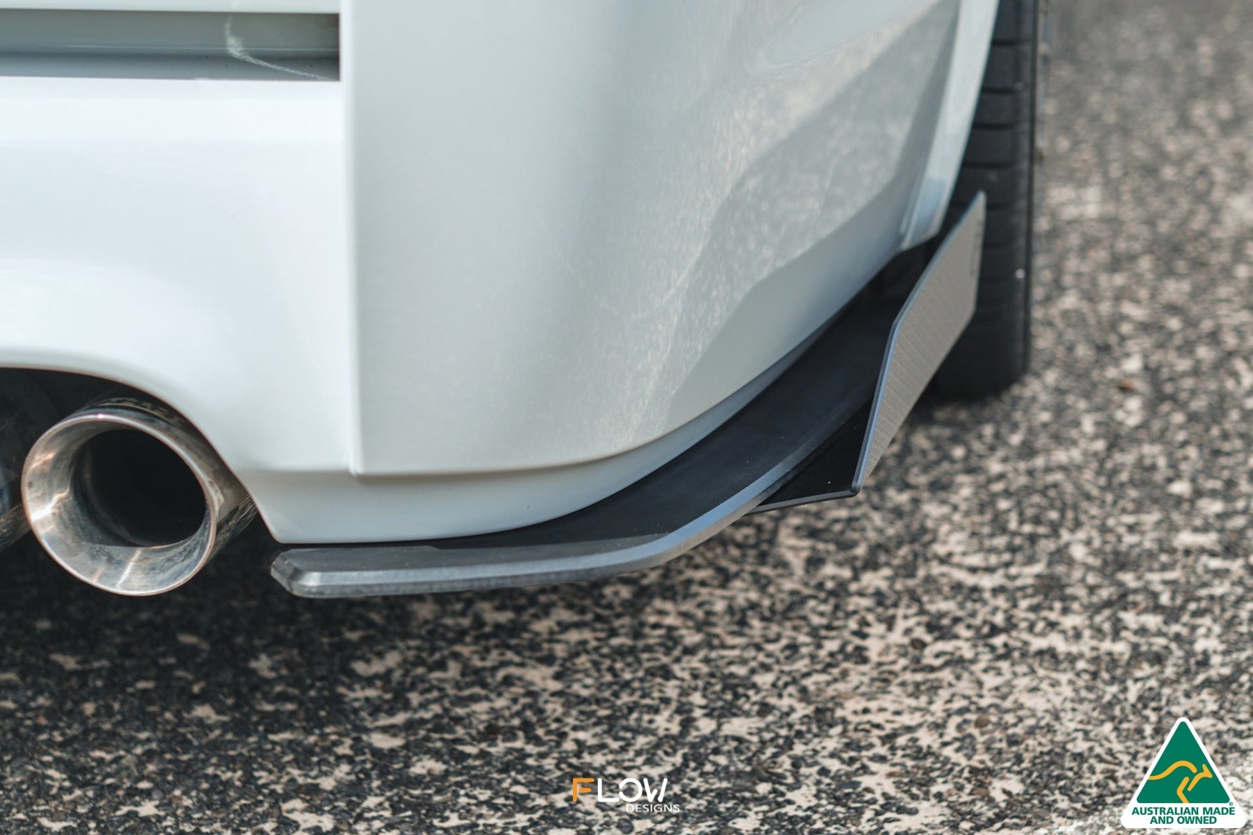 Flow Designs VF Commodore S2 Ute Rear Spat Winglets (Pair) - iilumolab