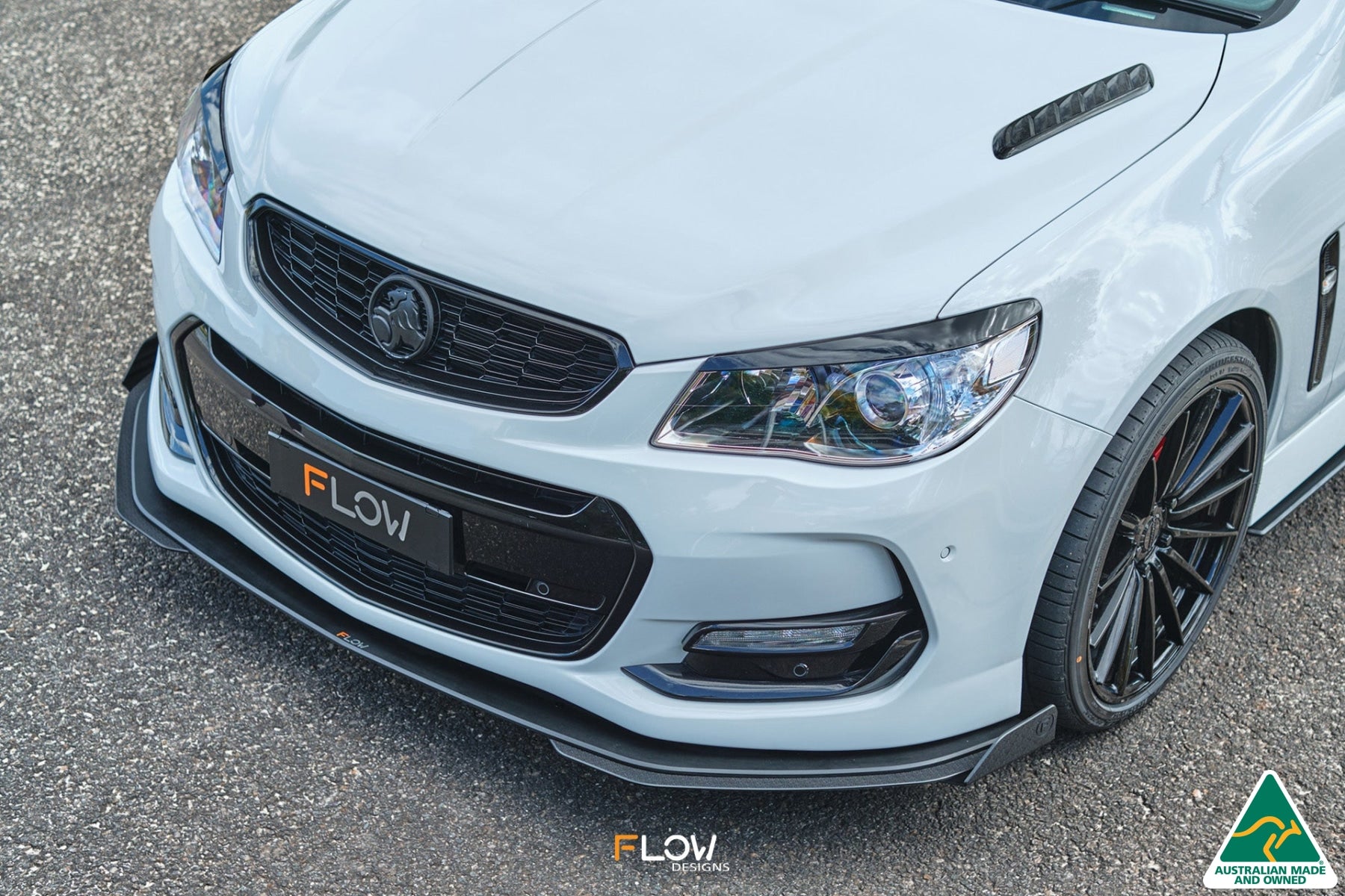 Flow Designs VF Commodore S2 Ute Front Lip Splitter - iilumolab