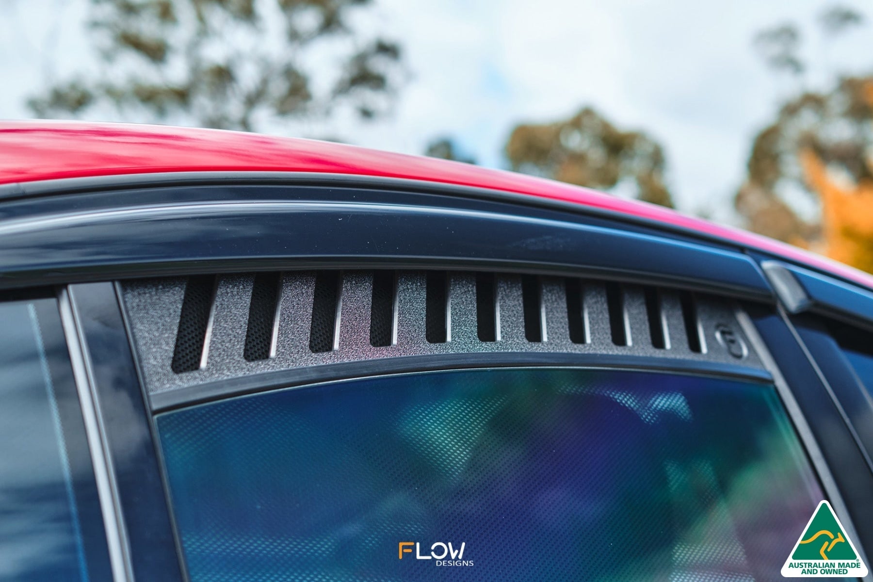 Flow Designs VF Commodore Sedan Rear Window Vents (Pair)