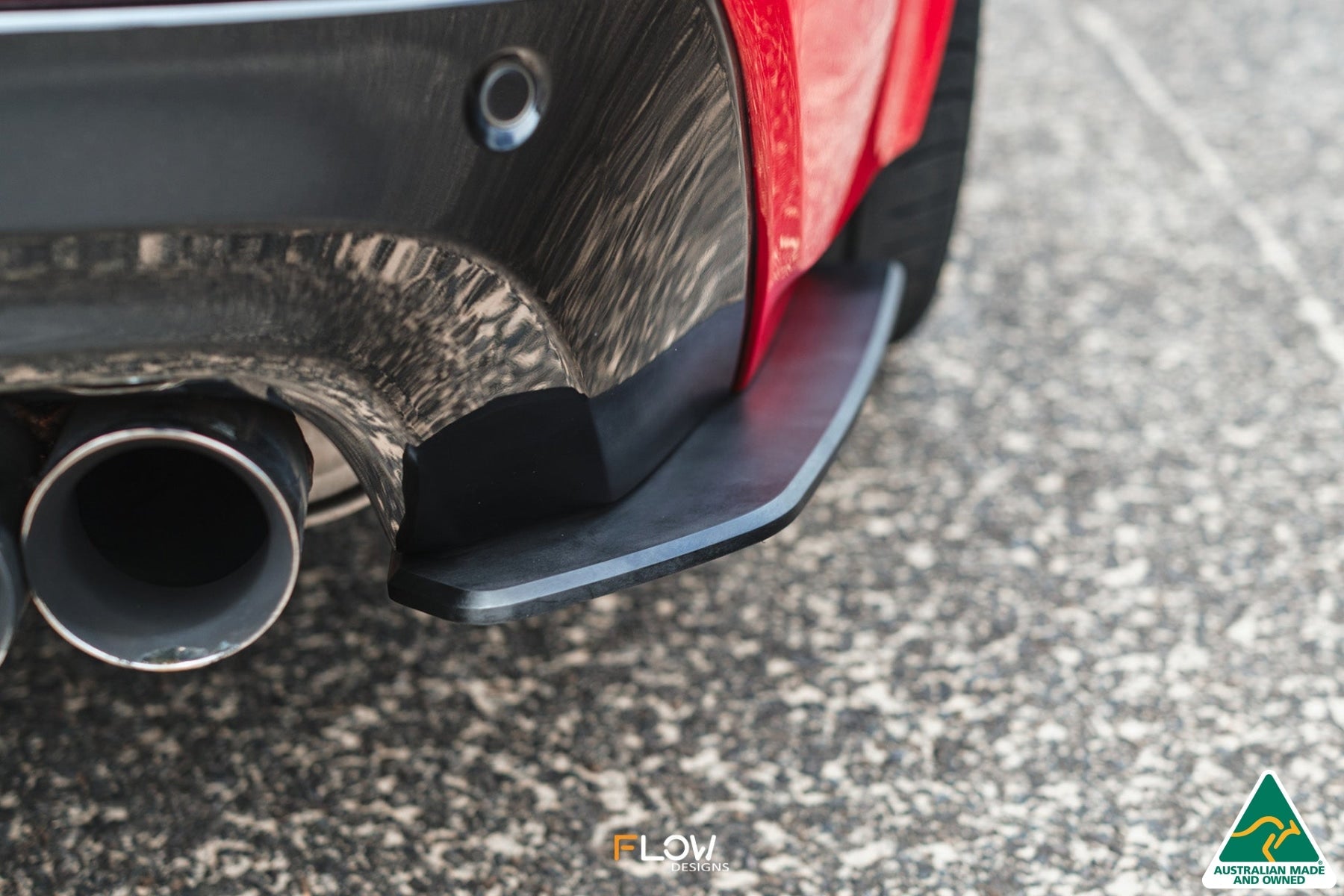 Flow Designs VF Commodore S1 Sedan Rear Spats (Pair) - iilumolab