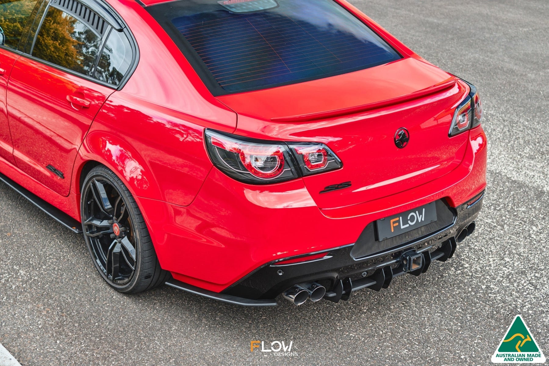 Flow Designs VF Commodore S1 Sedan Rear Spats (Pair) - iilumolab