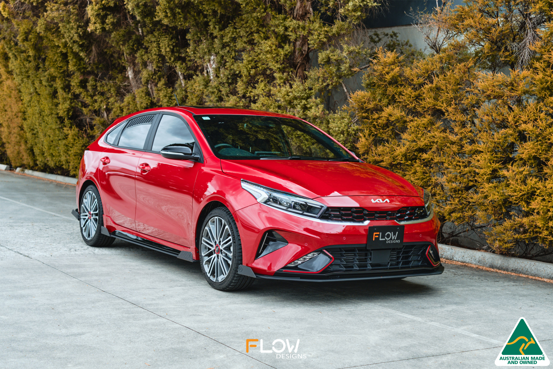 Flow Designs Cerato GT Facelift Side Skirt Splitters (Pair) - iilumolab