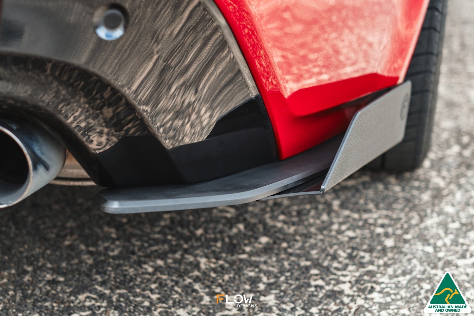 Flow Designs VF Commodore S1 Sedan Rear Spat Winglets (Pair) - iilumolab